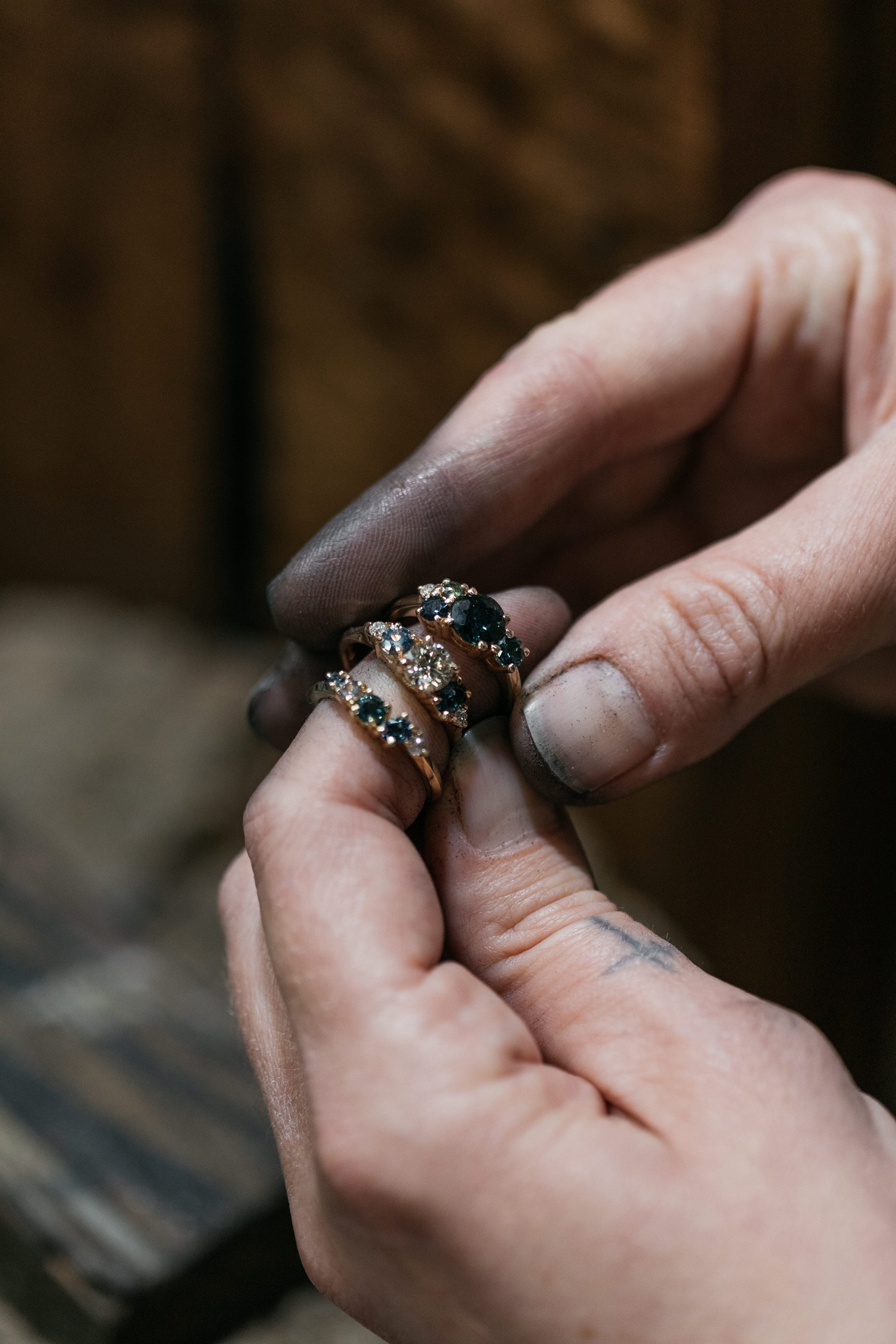 Black Finch Custom and Ready to ship engagement rings handcrafted bespoke Melbourne.