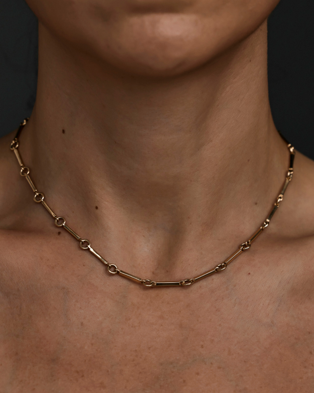 Golden Links Necklace