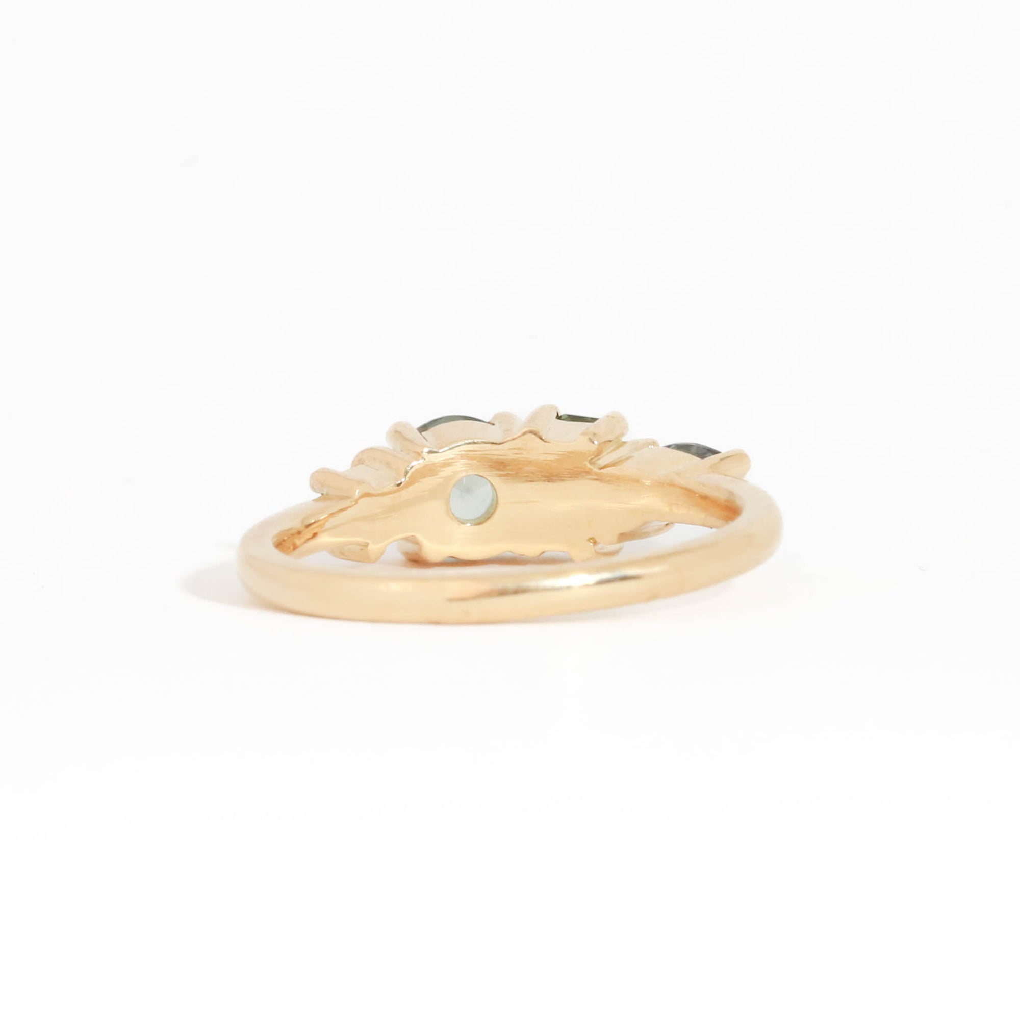 Fountain Sapphire and Diamond Ring