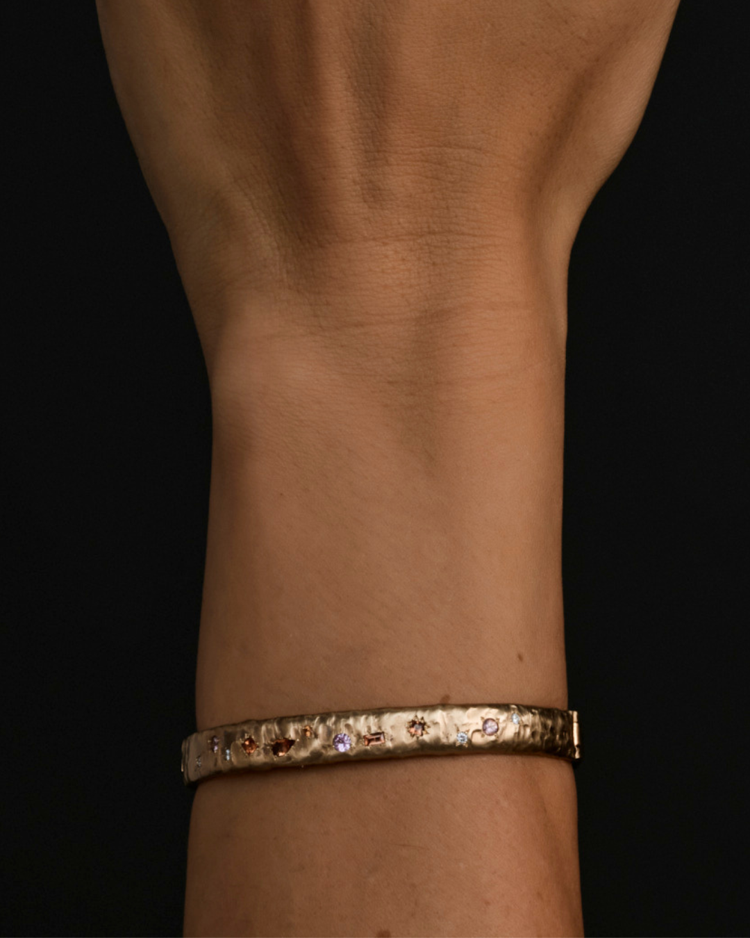 Sapphire Solaris Bangle