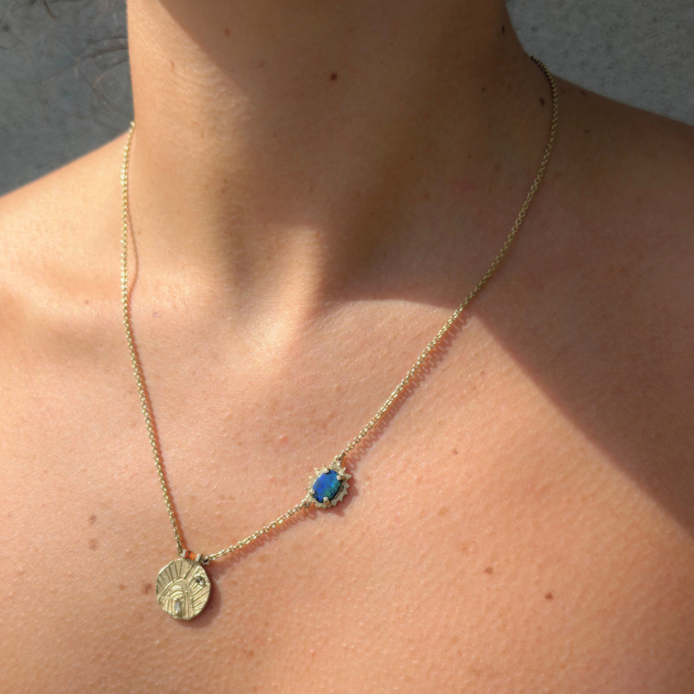 Lumenite Opal Necklace
