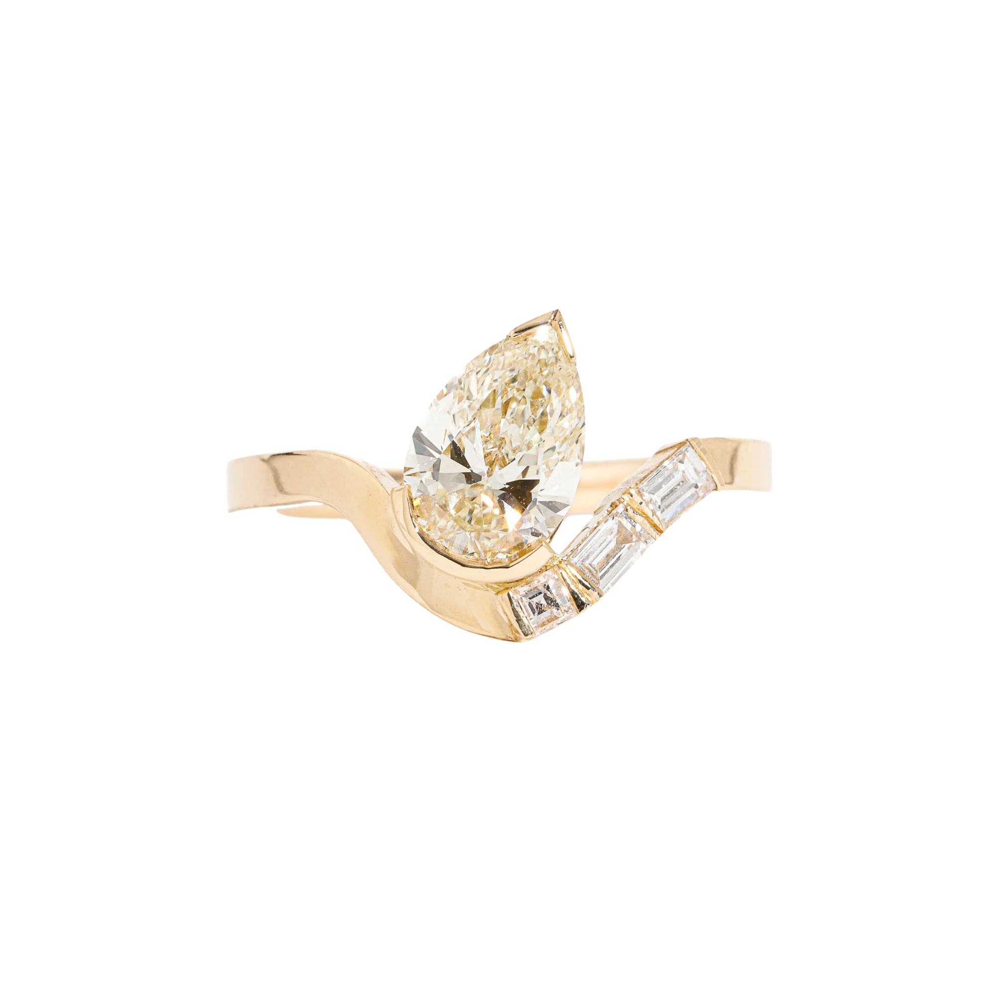 Skyward Diamond Ring