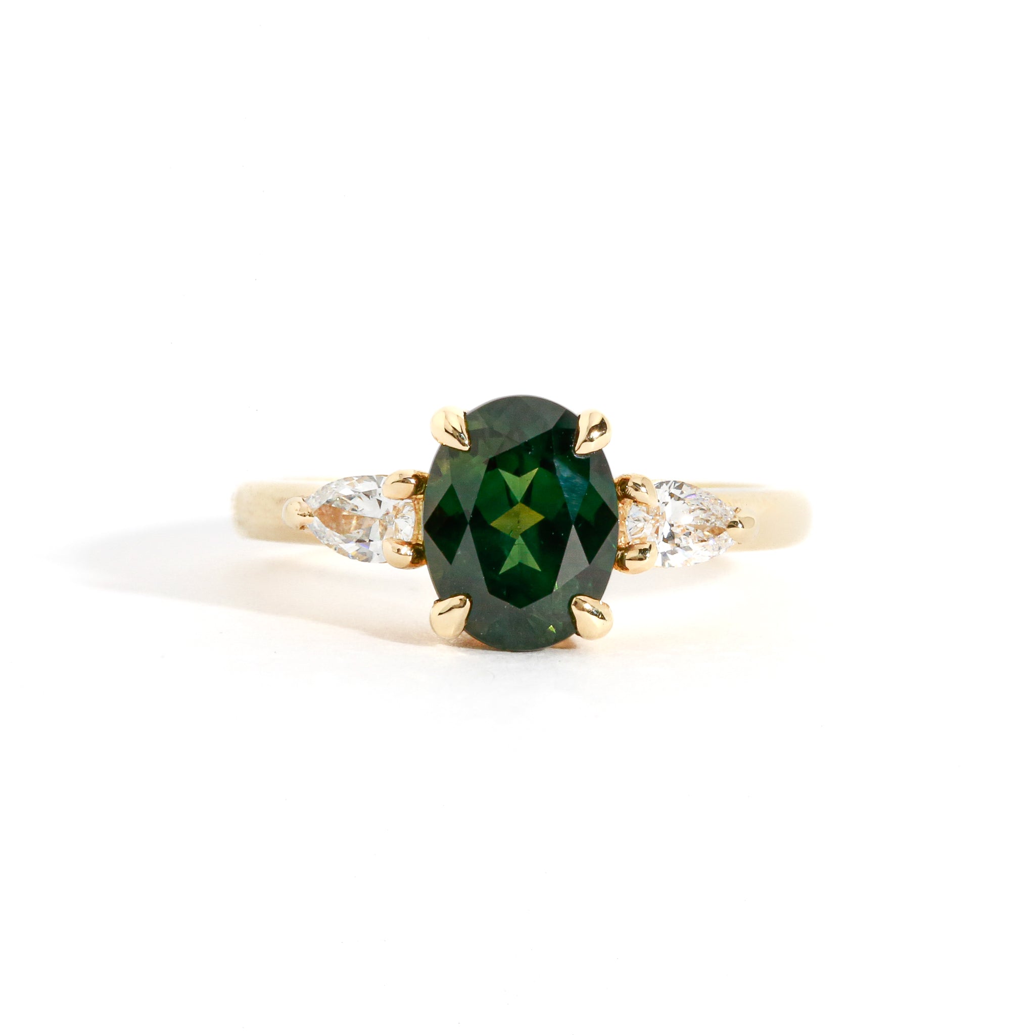 Waterfall Sapphire Ring
