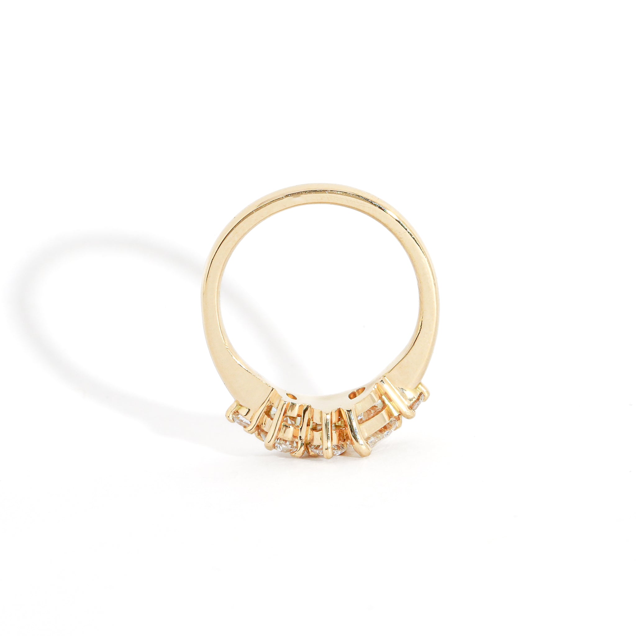 Cloud Mountain Diamond Ring