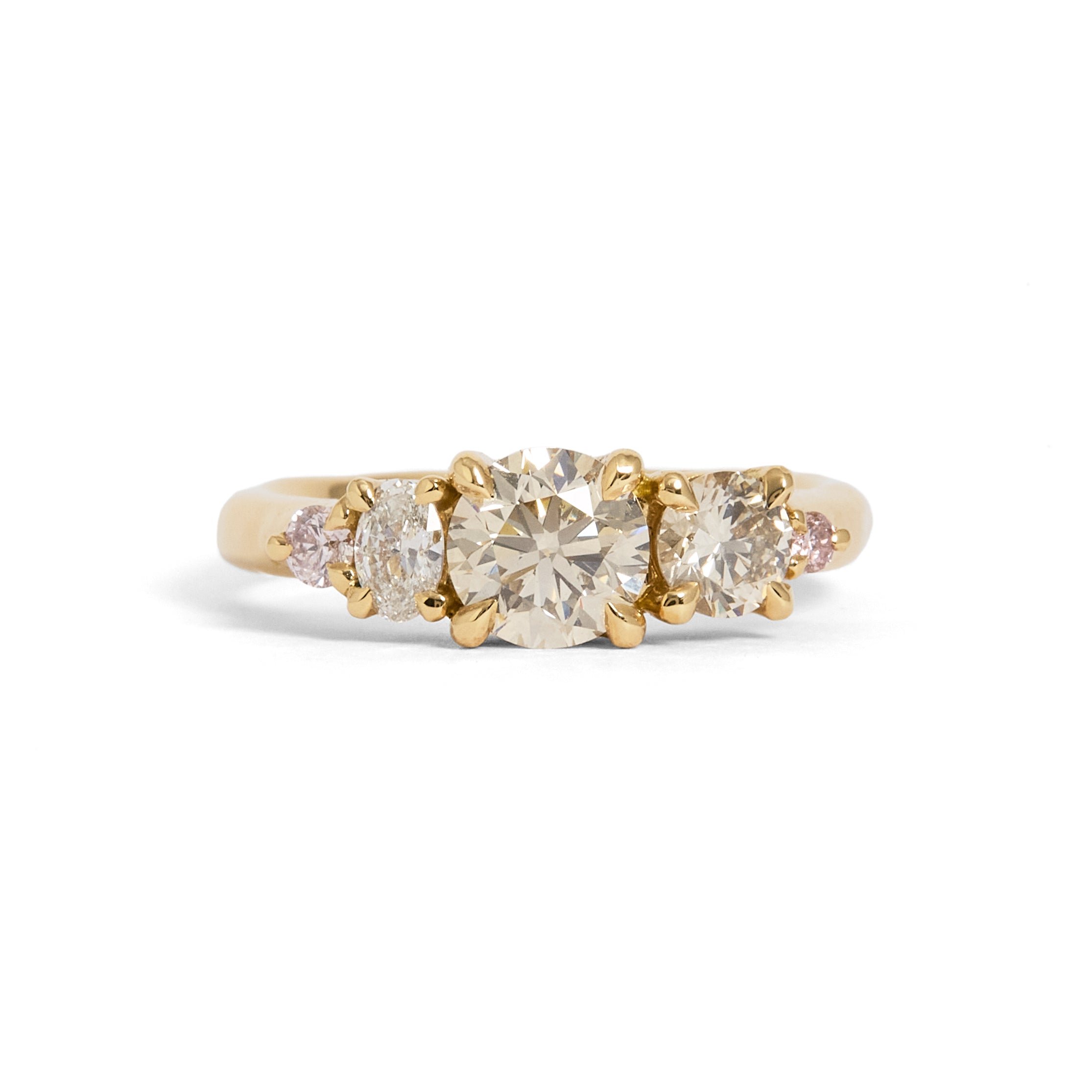 Winter Sun Diamond Ring