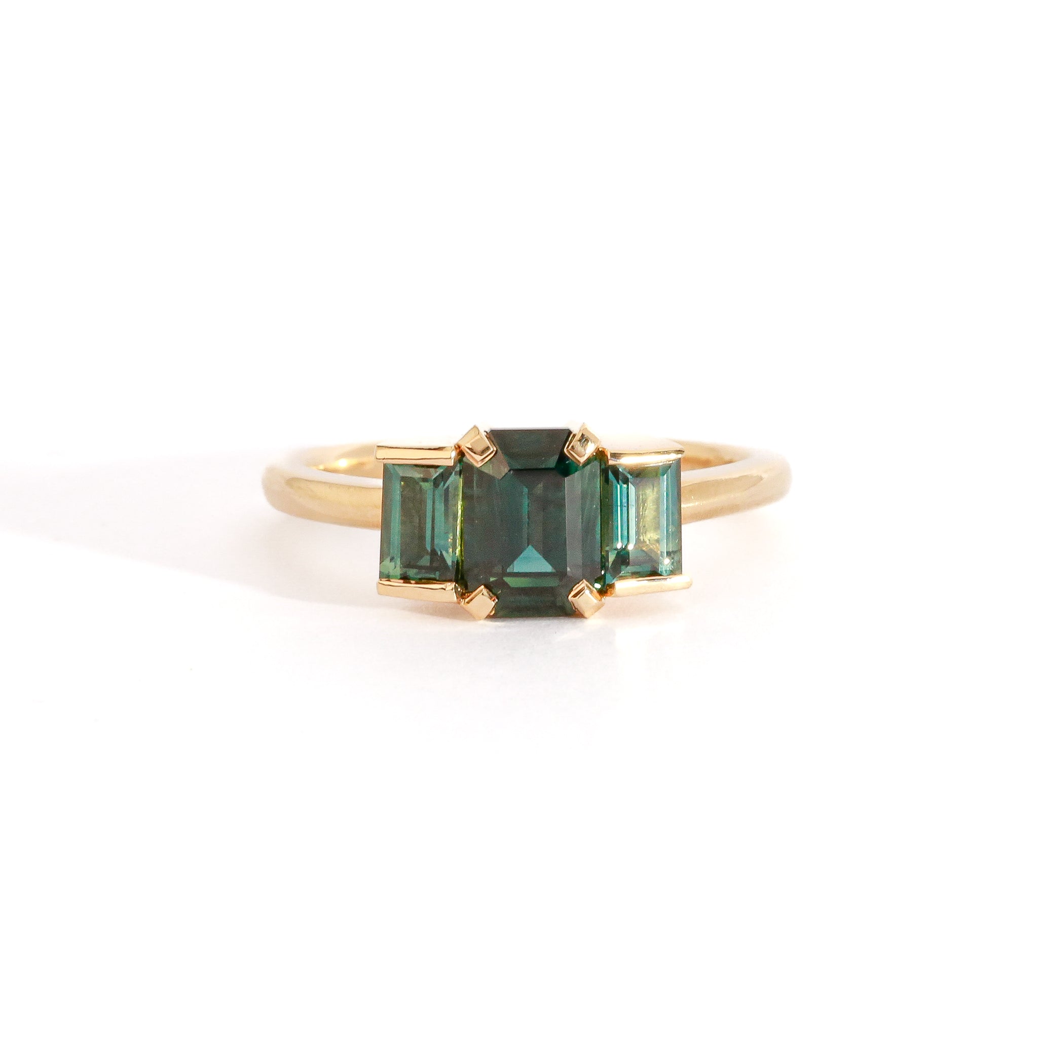 Sapphire Trilogy Ring