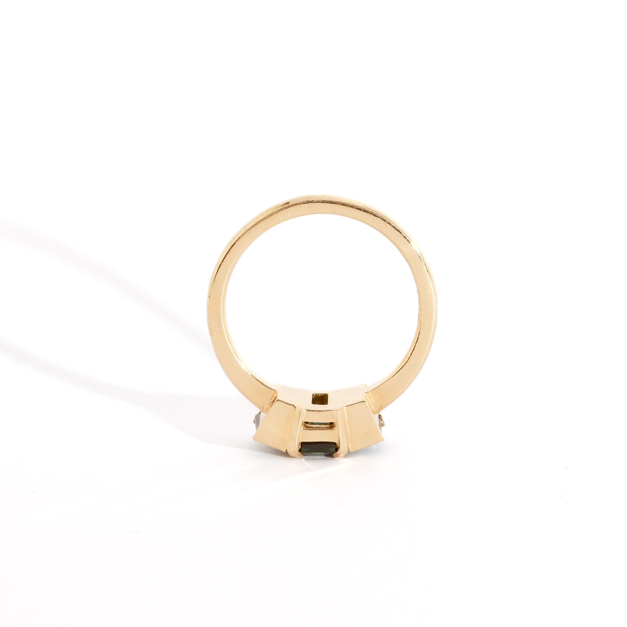 Sapphire Trilogy Ring