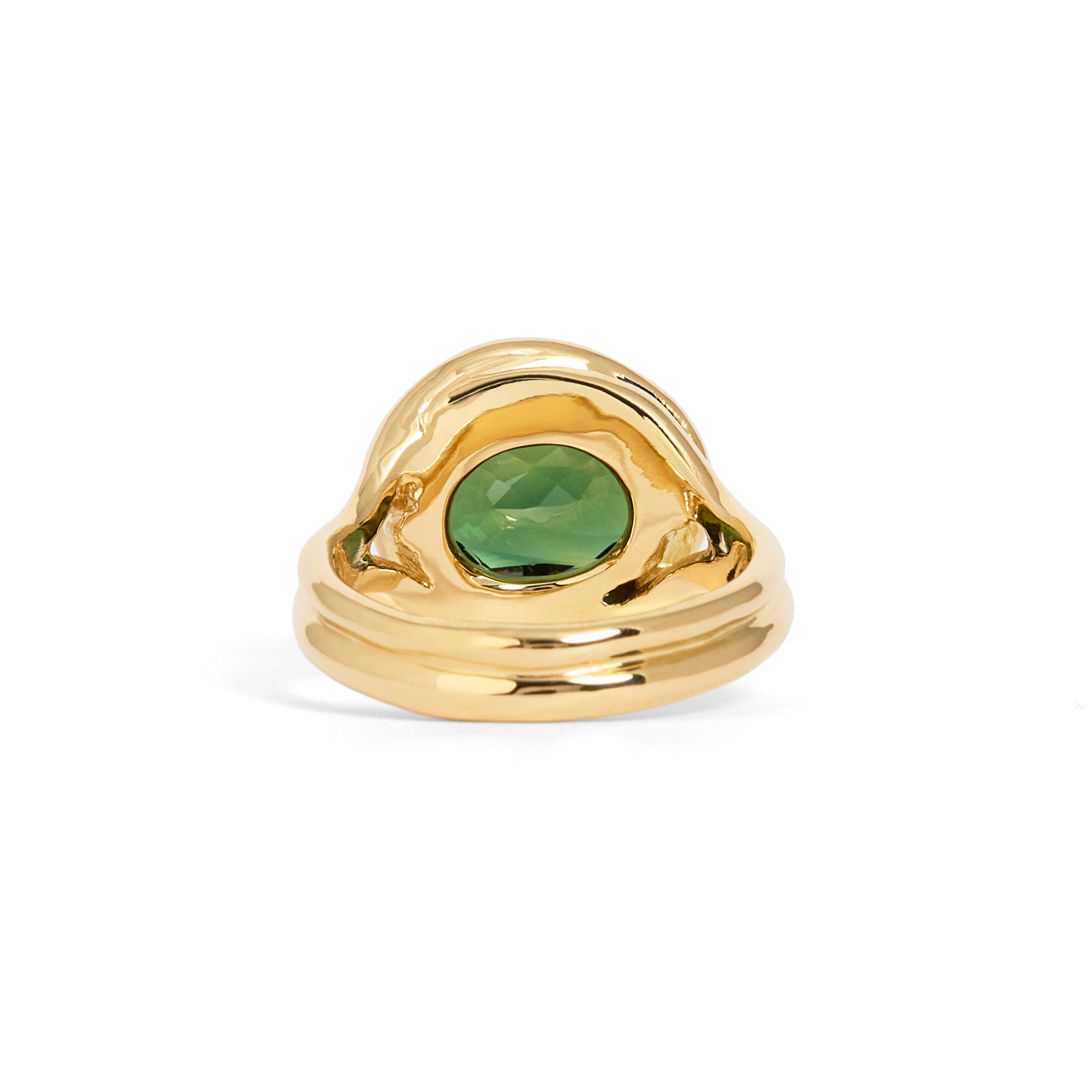 Verdant Solitaire Ring
