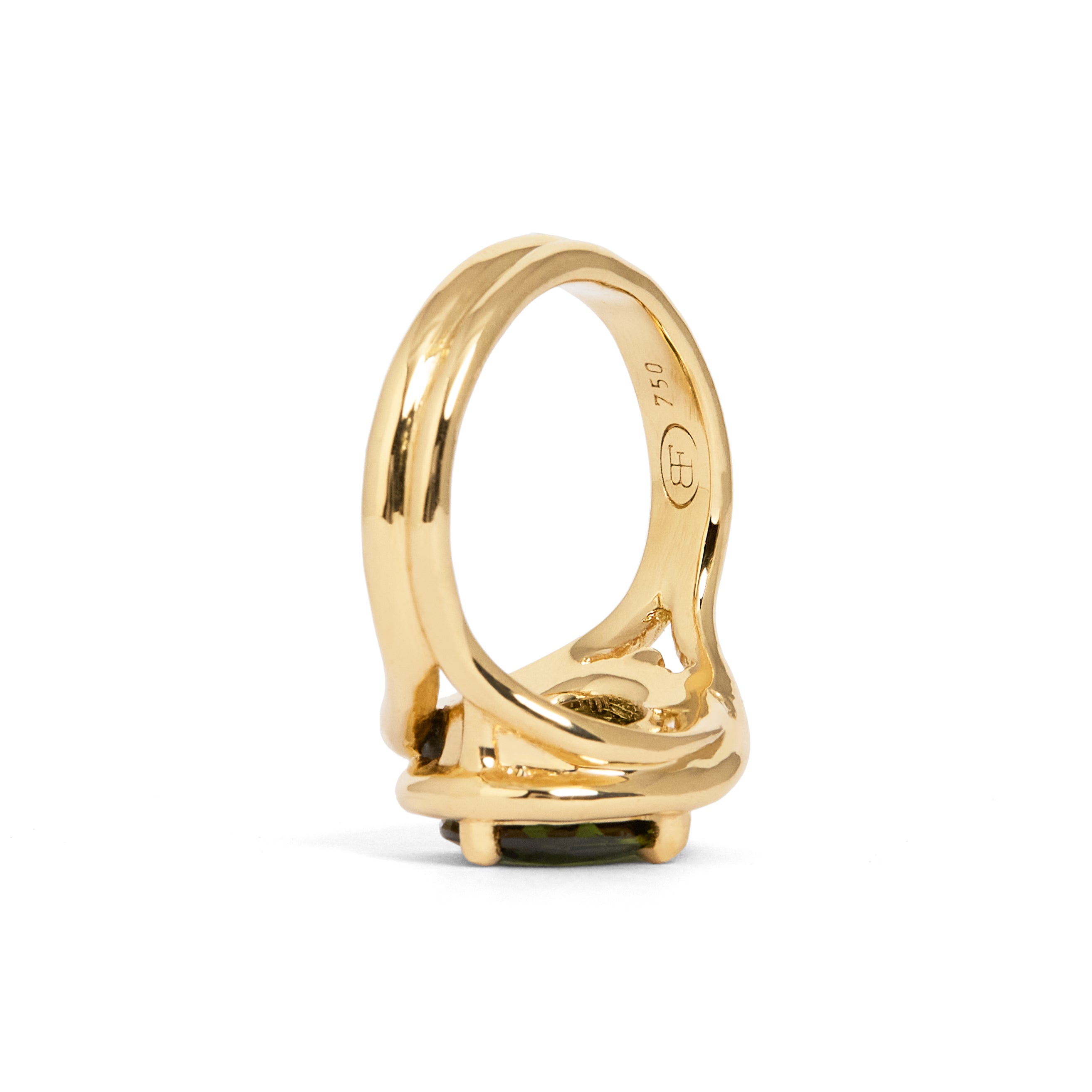 Verdant Solitaire Ring