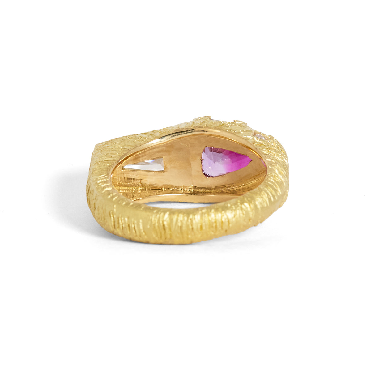 Spectra Bi-Colour Sapphire and Diamond Ring