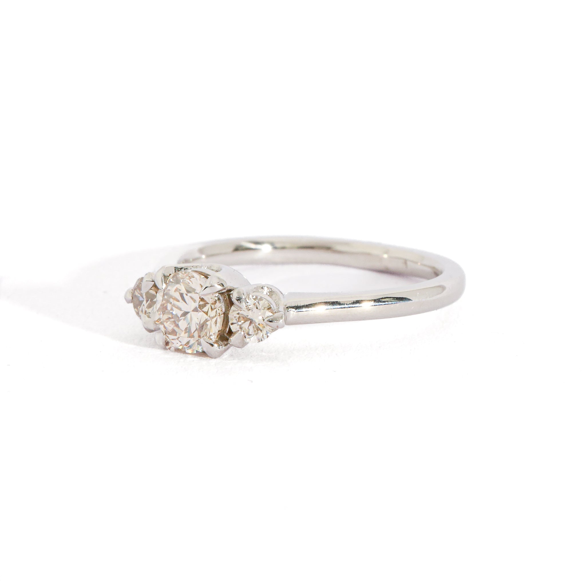 Hearts Diamond Ring