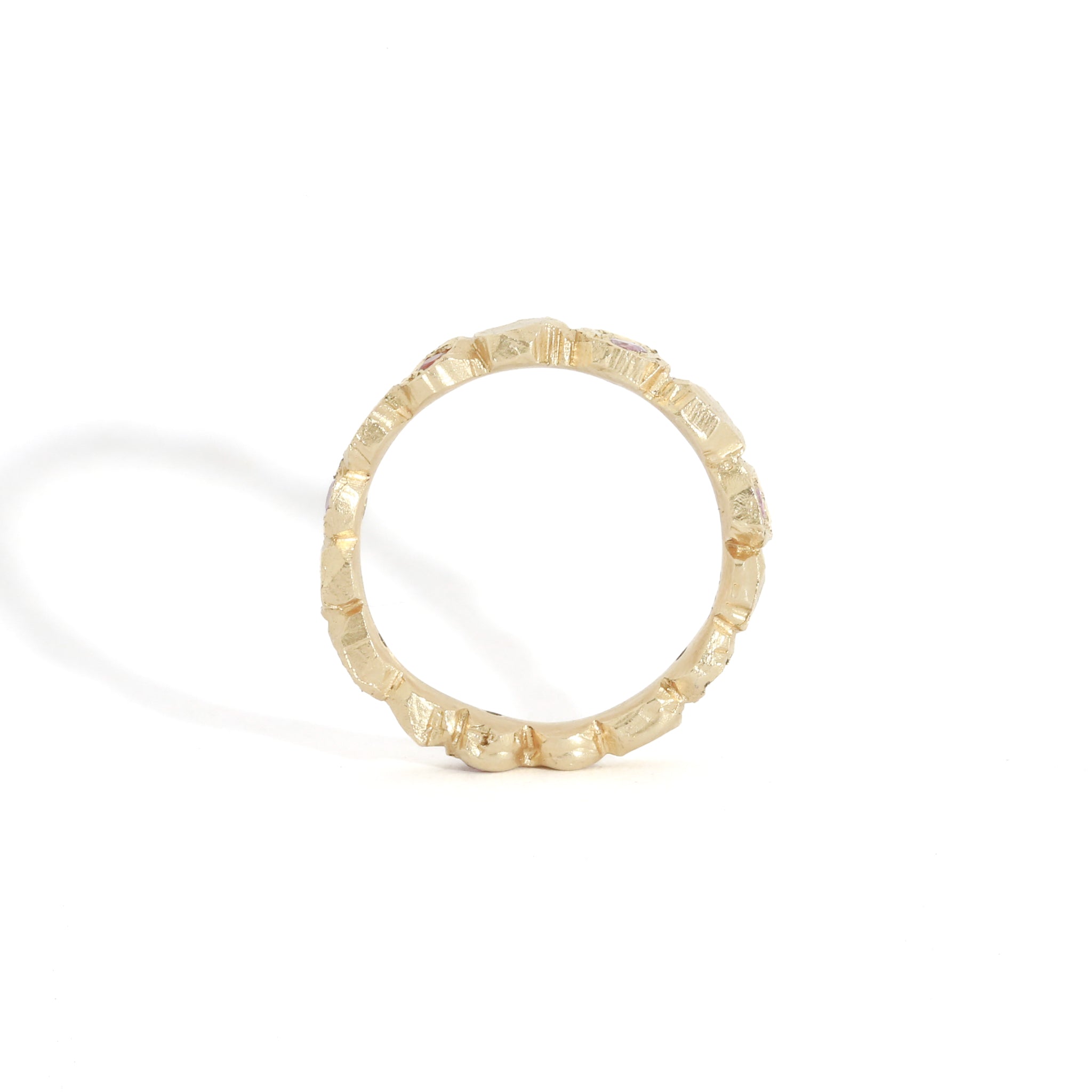 Shooting Star Sapphire Ring