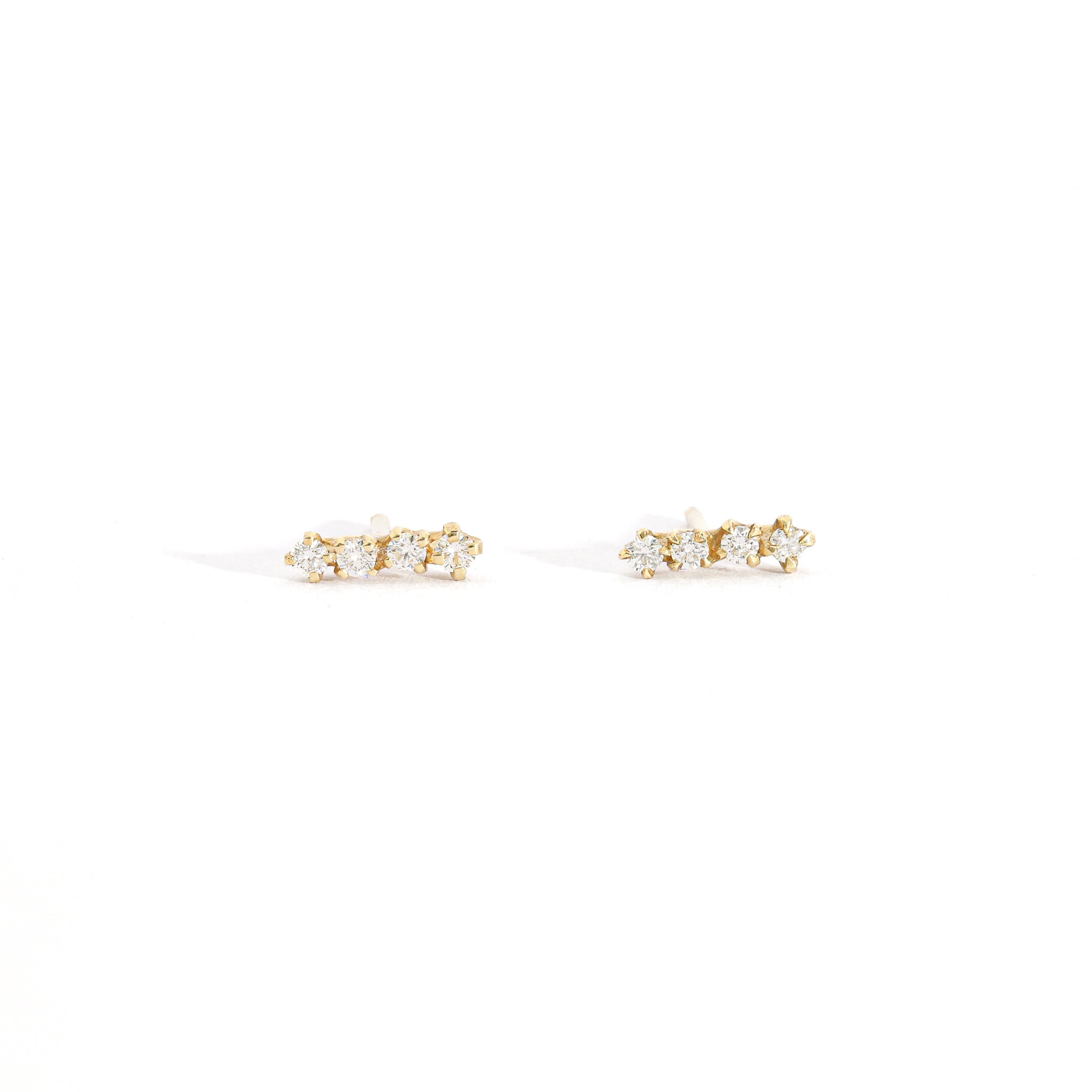 Lightning Diamond Studs