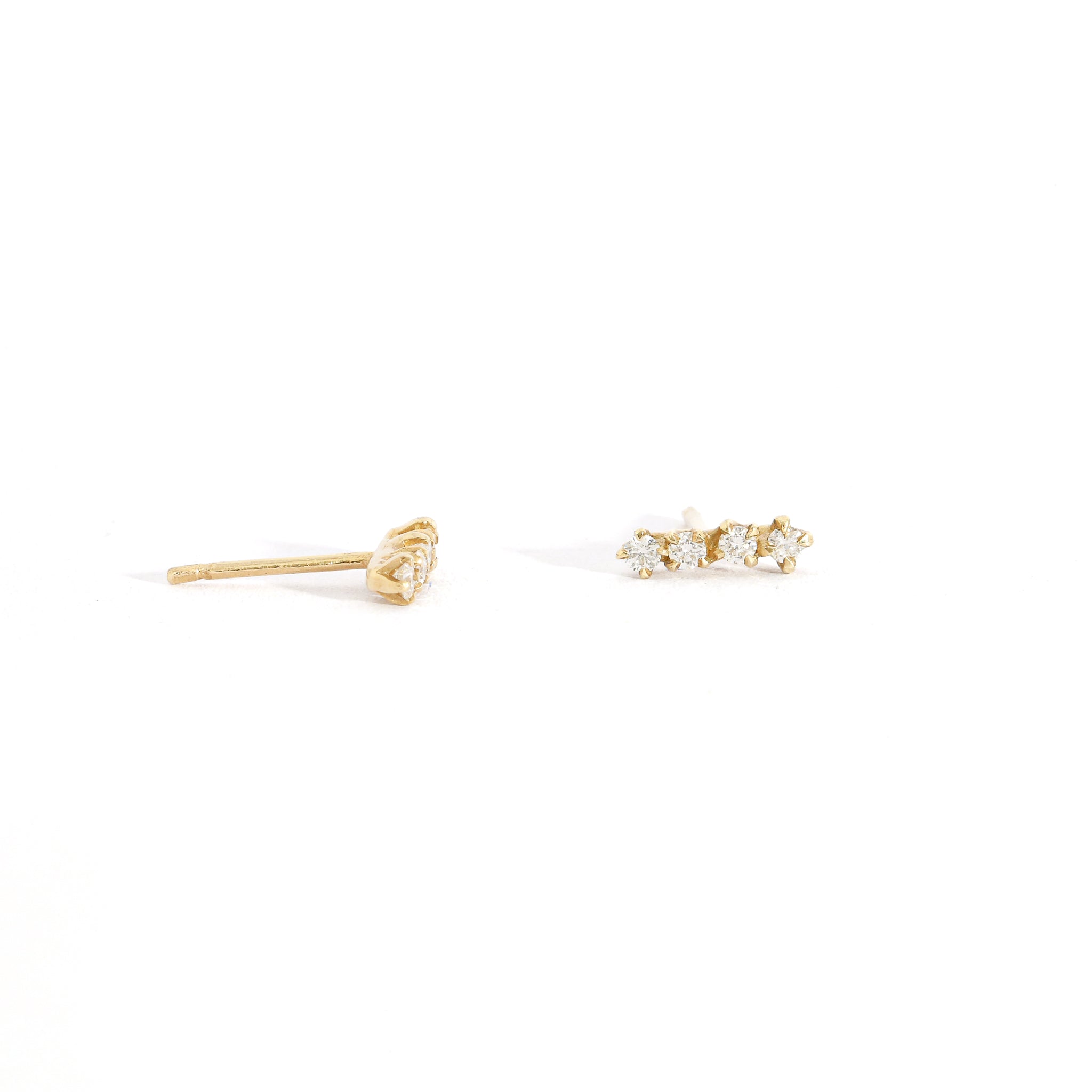 Lightning Diamond Studs