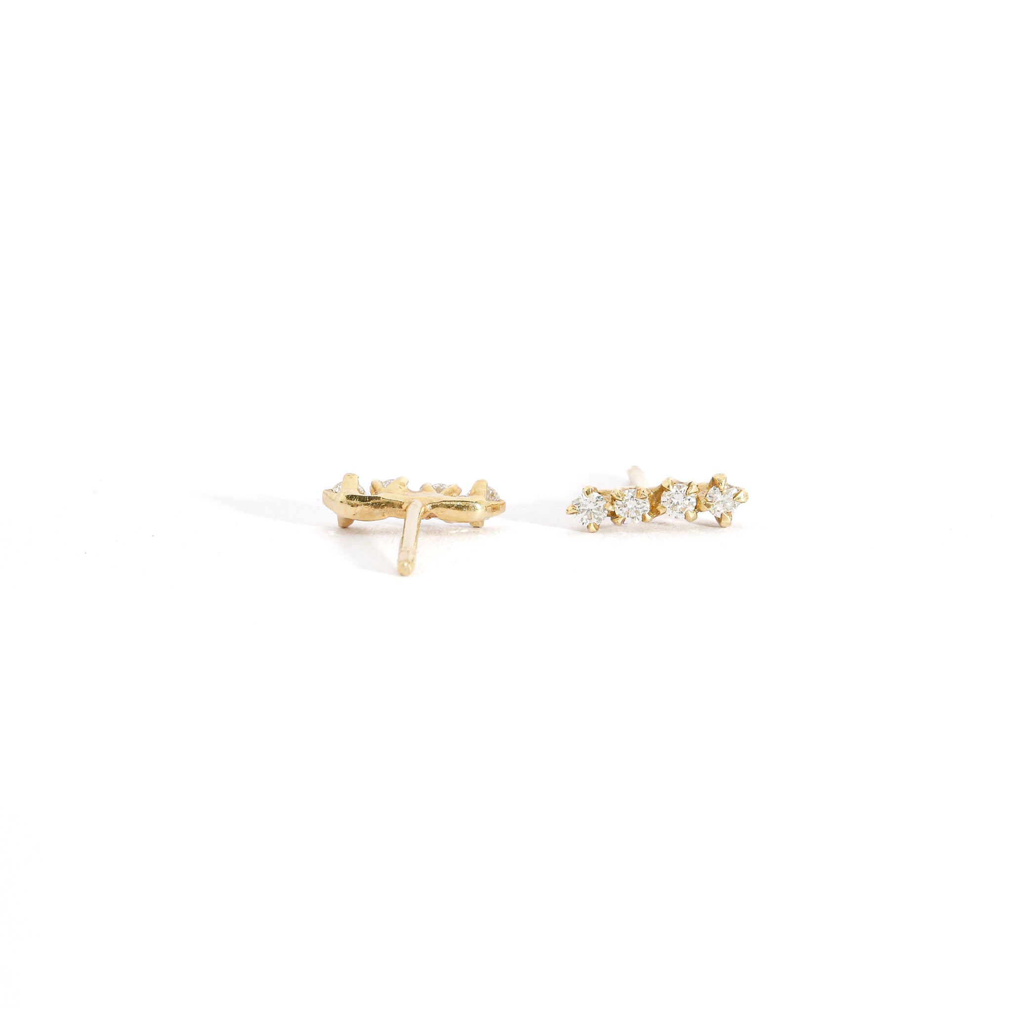 Lightning Diamond Studs