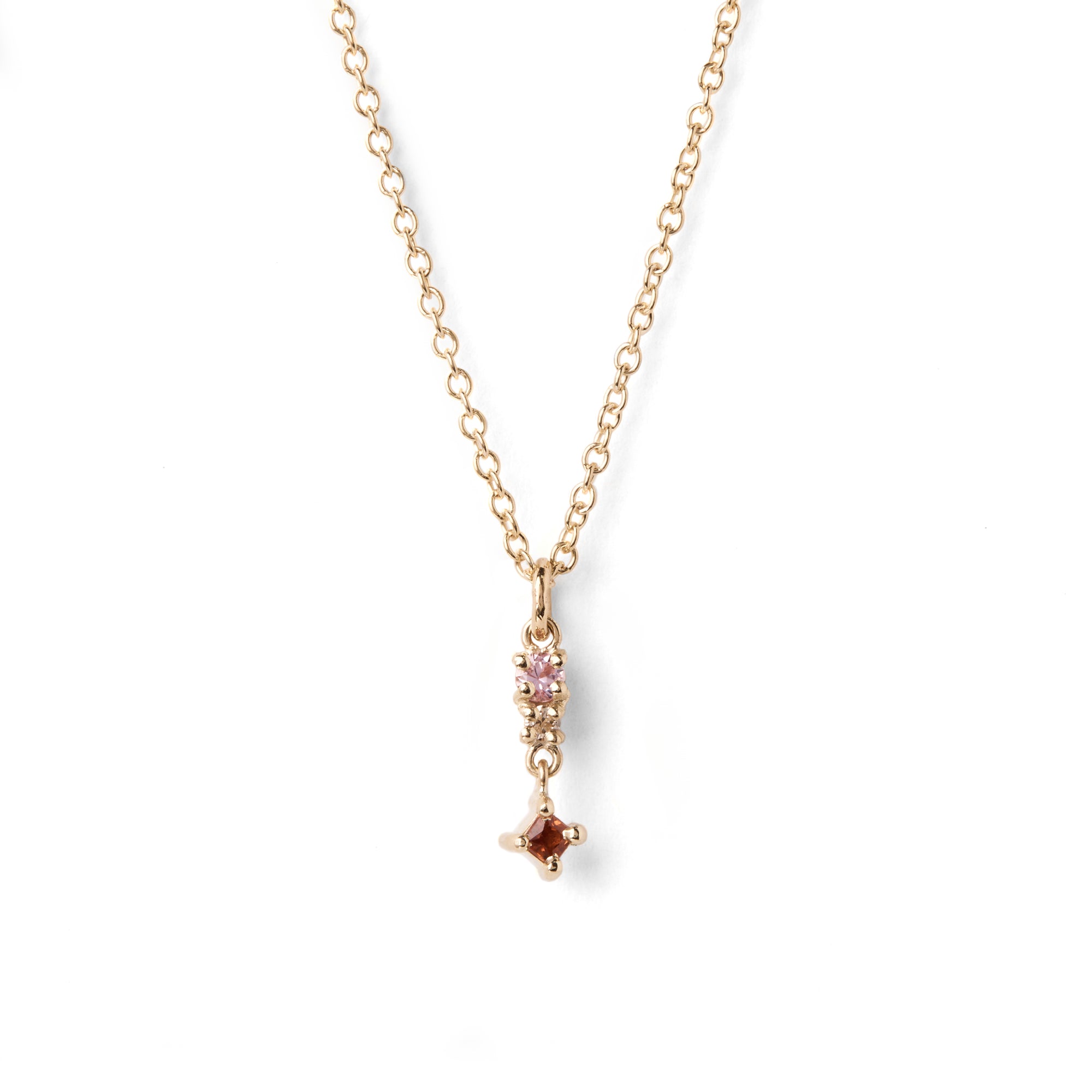 Fallen Star Sapphire Necklace