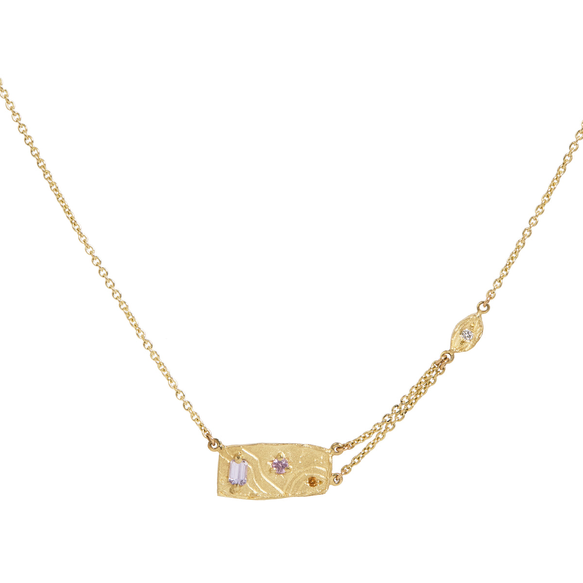 Kaleidoscope Sapphire Necklace