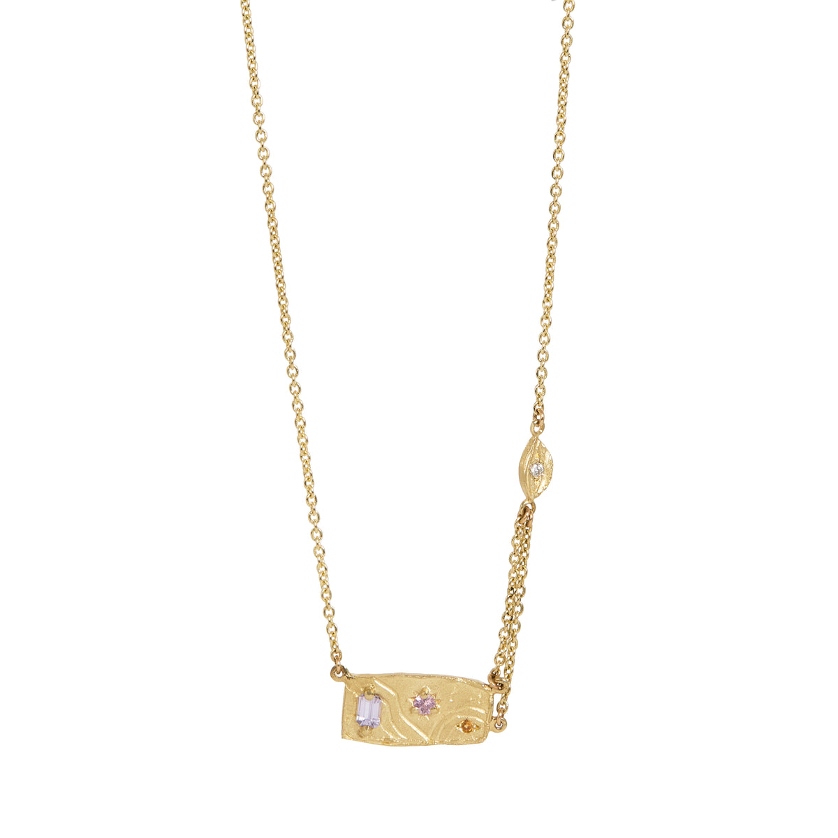 Kaleidoscope Sapphire Necklace