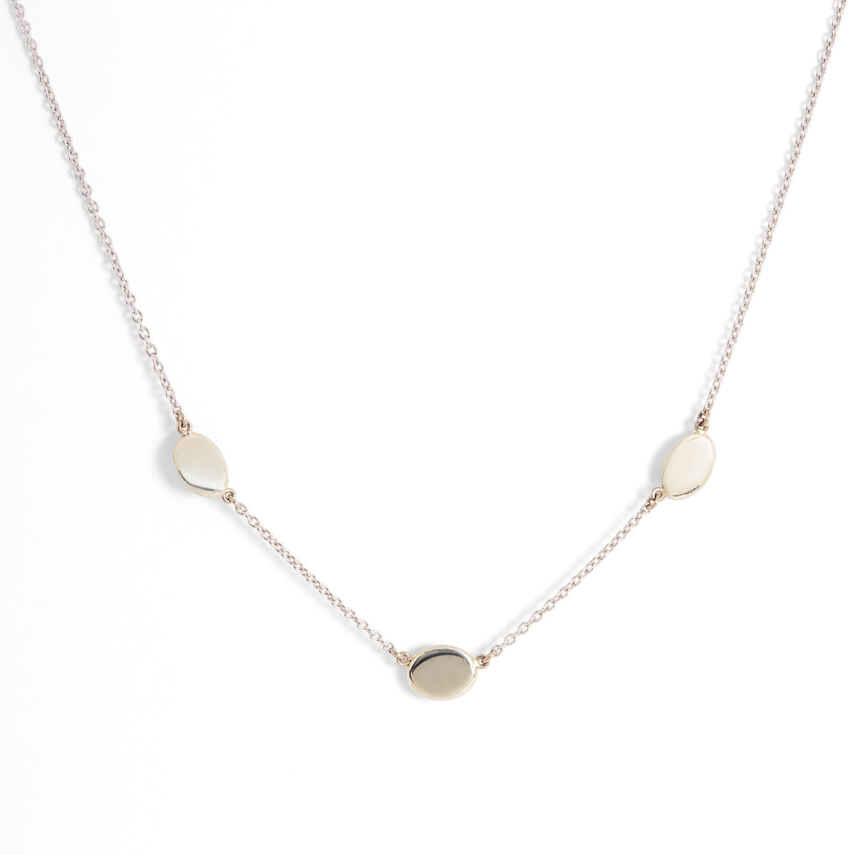 Celestia 42–45cm Green & Lilac Sapphire Eye Necklace