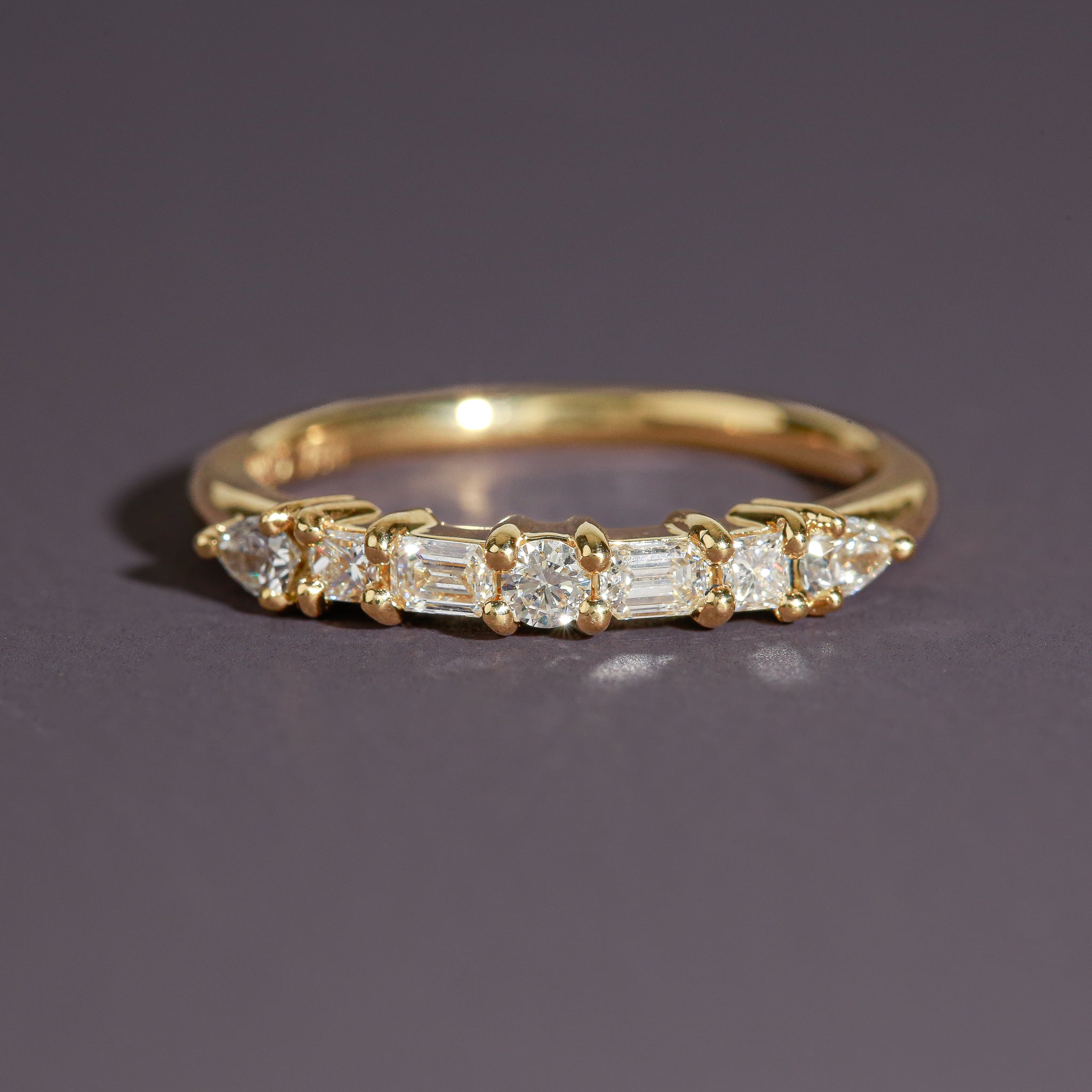 Lunar Diamond Ring