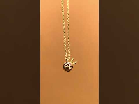 charm on chain necklace