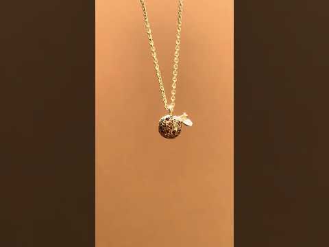 gold charm necklace chain