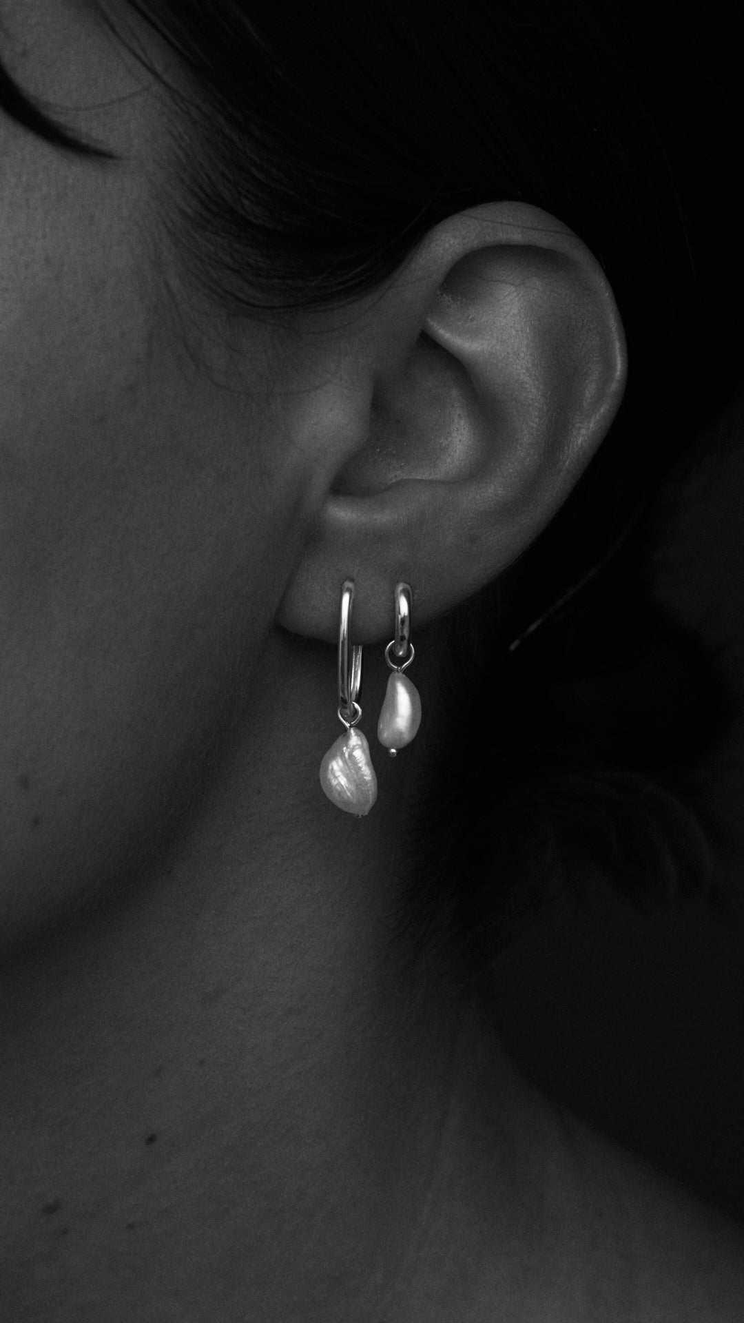 Nocturne Hoop Earrings