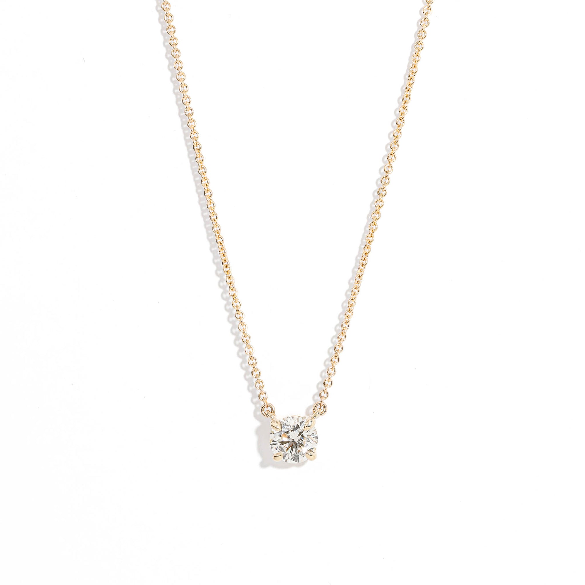 Full Moon Diamond Necklace