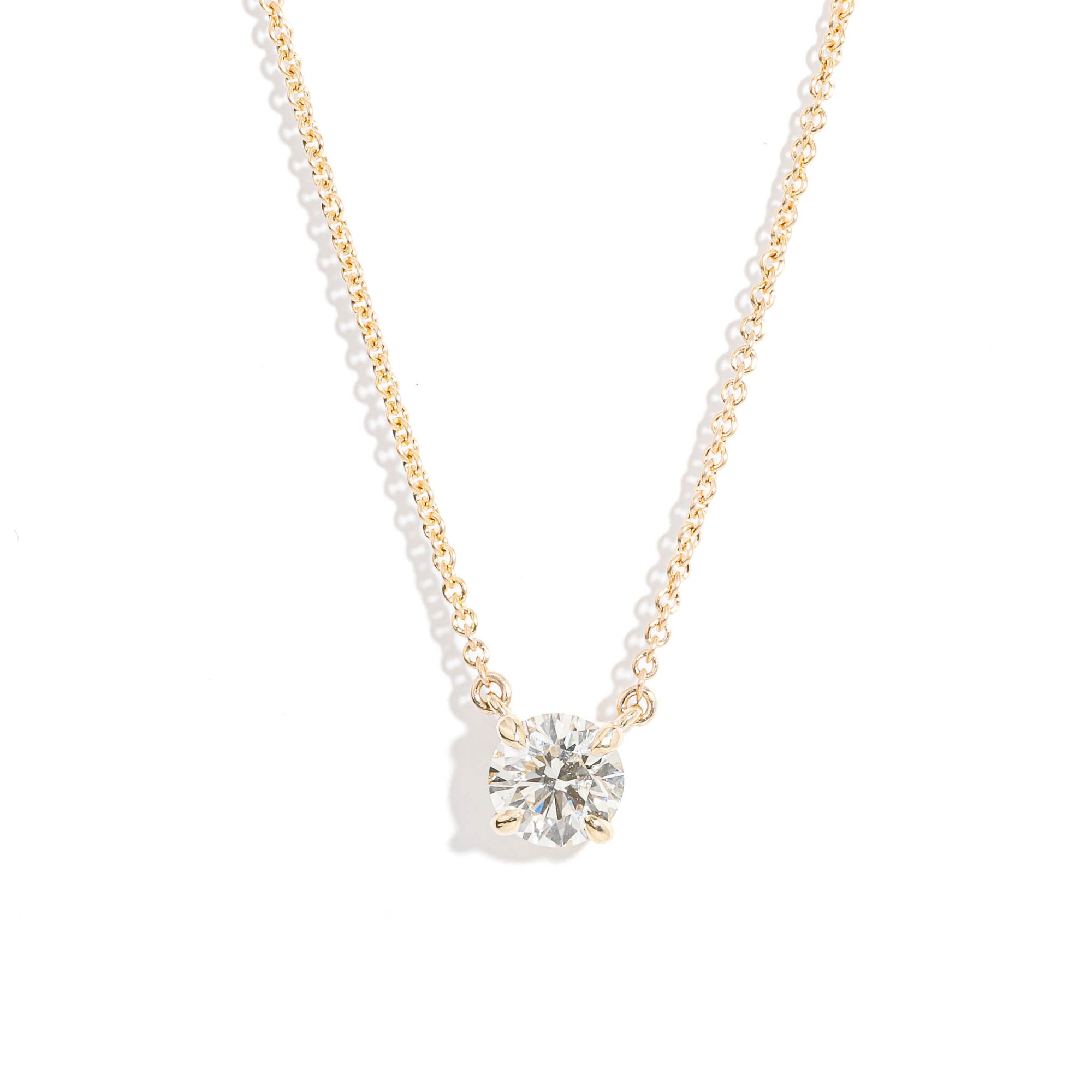 Full Moon Diamond Necklace