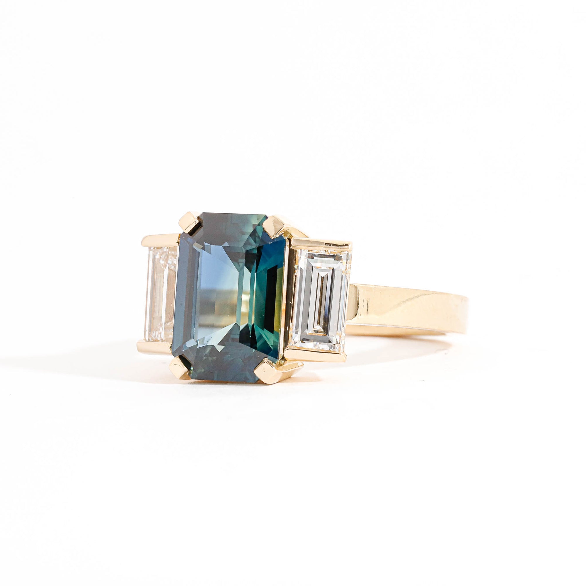 Oasis Sapphire and Diamond Ring