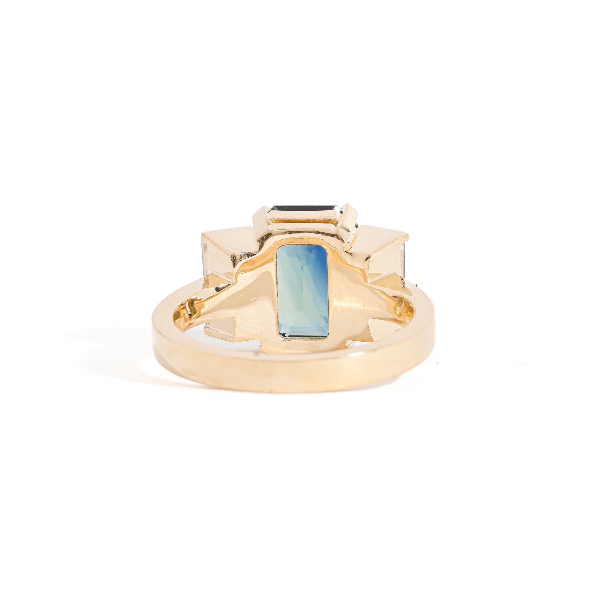 Oasis Sapphire and Diamond Ring