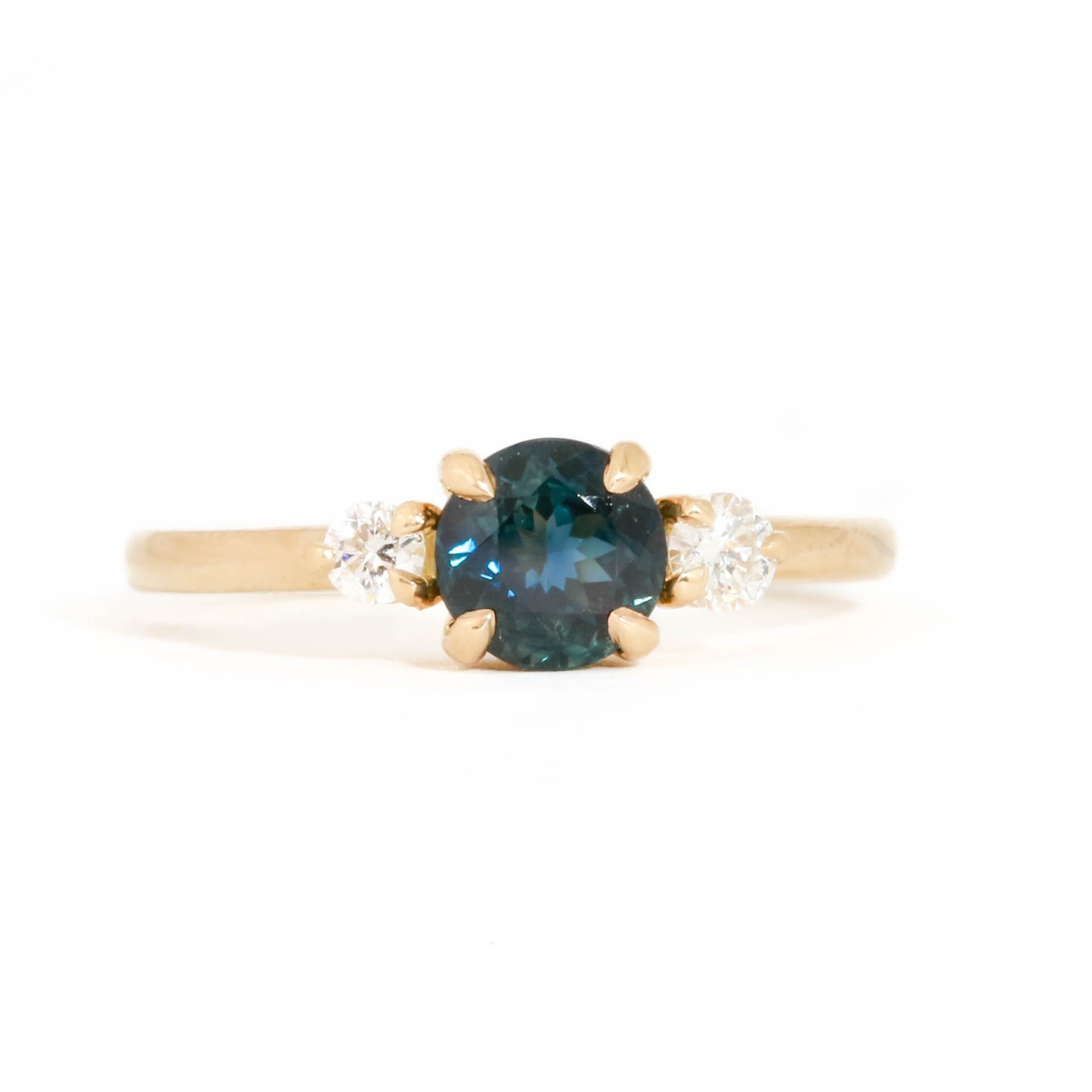 Amnis Sapphire and Diamond Ring