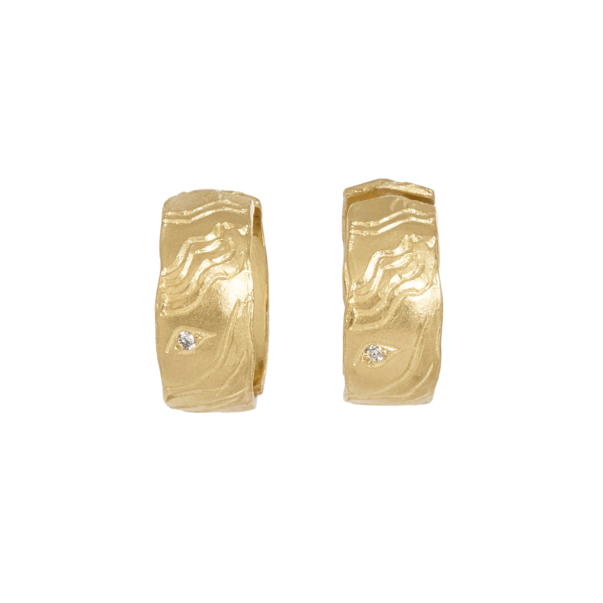Aria Huggie Earrings