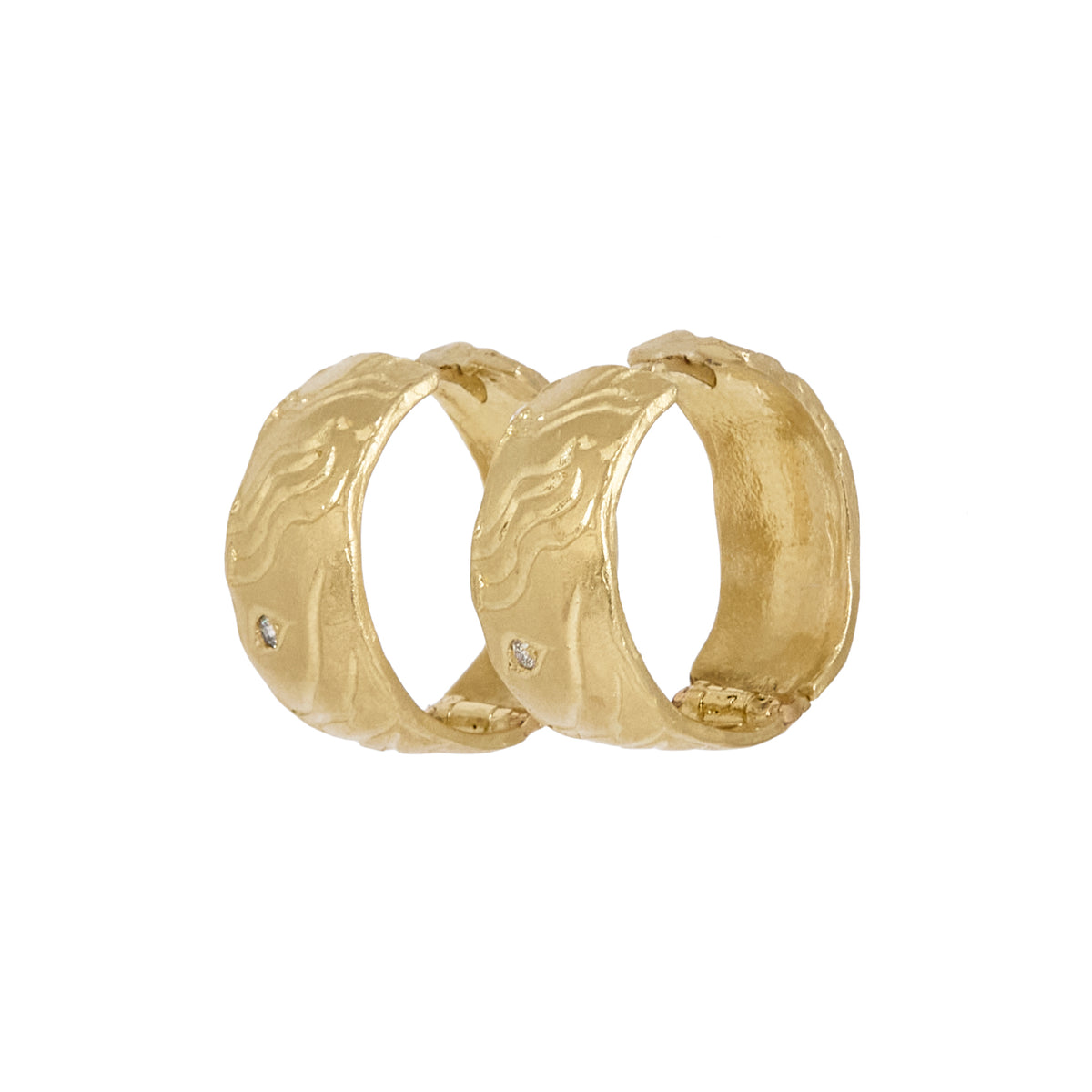 Aria Huggie Earrings