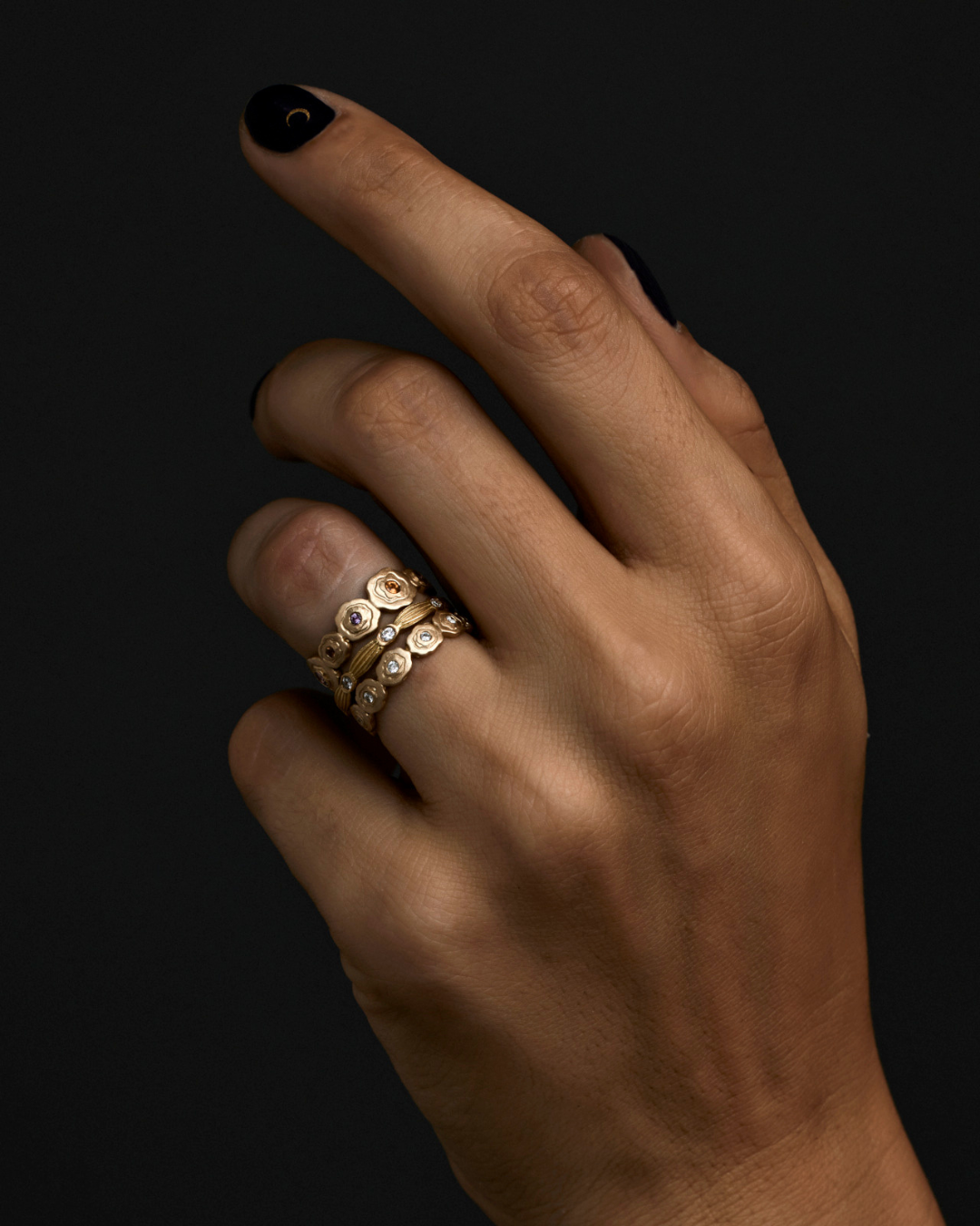 Florescence Sapphire Band