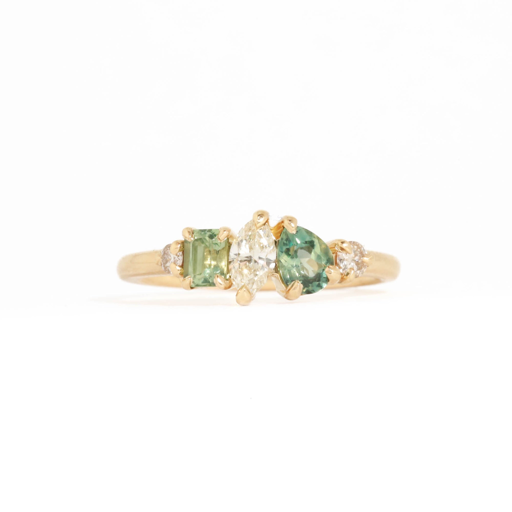 Lucida Sapphire and Diamond Ring