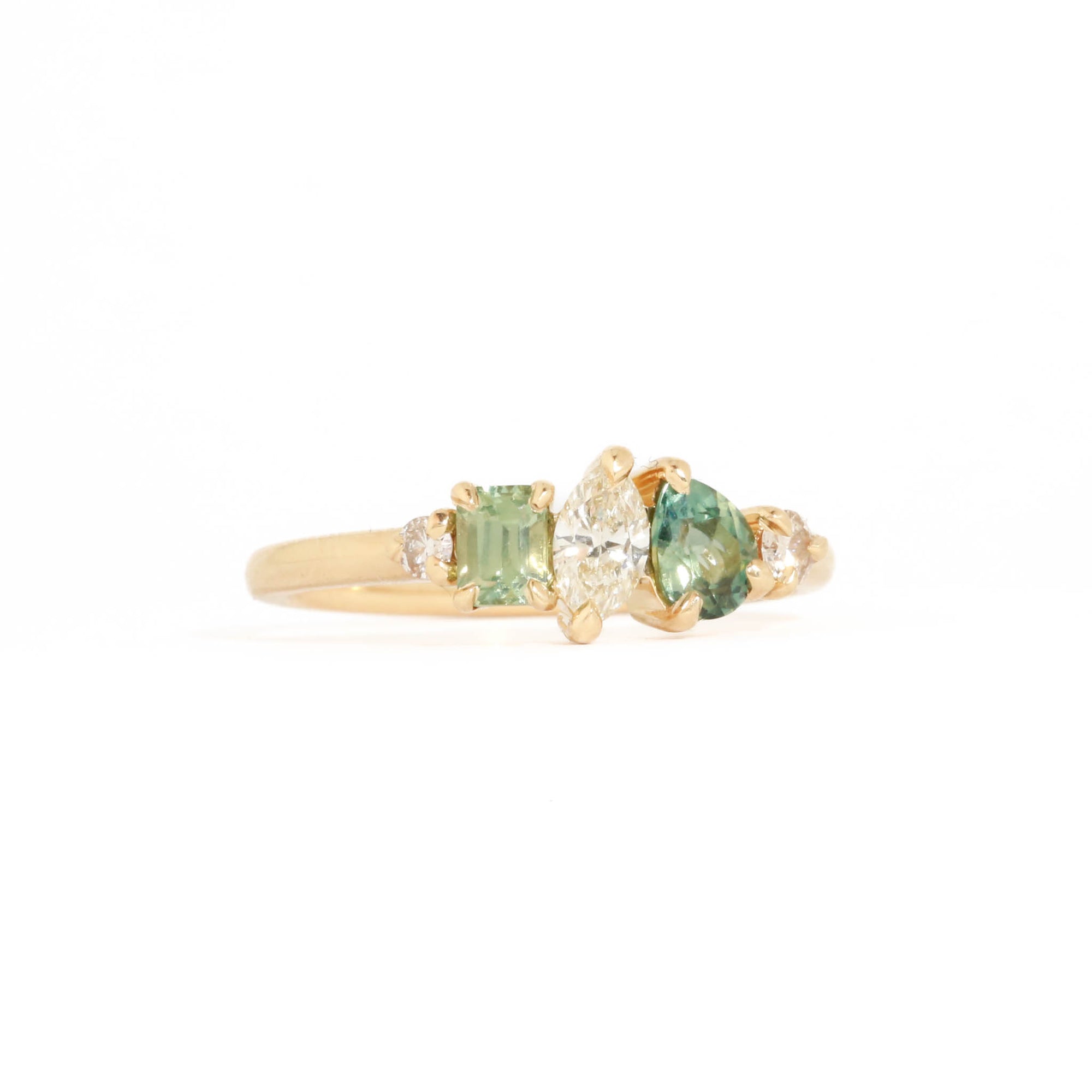 Lucida Sapphire and Diamond Ring