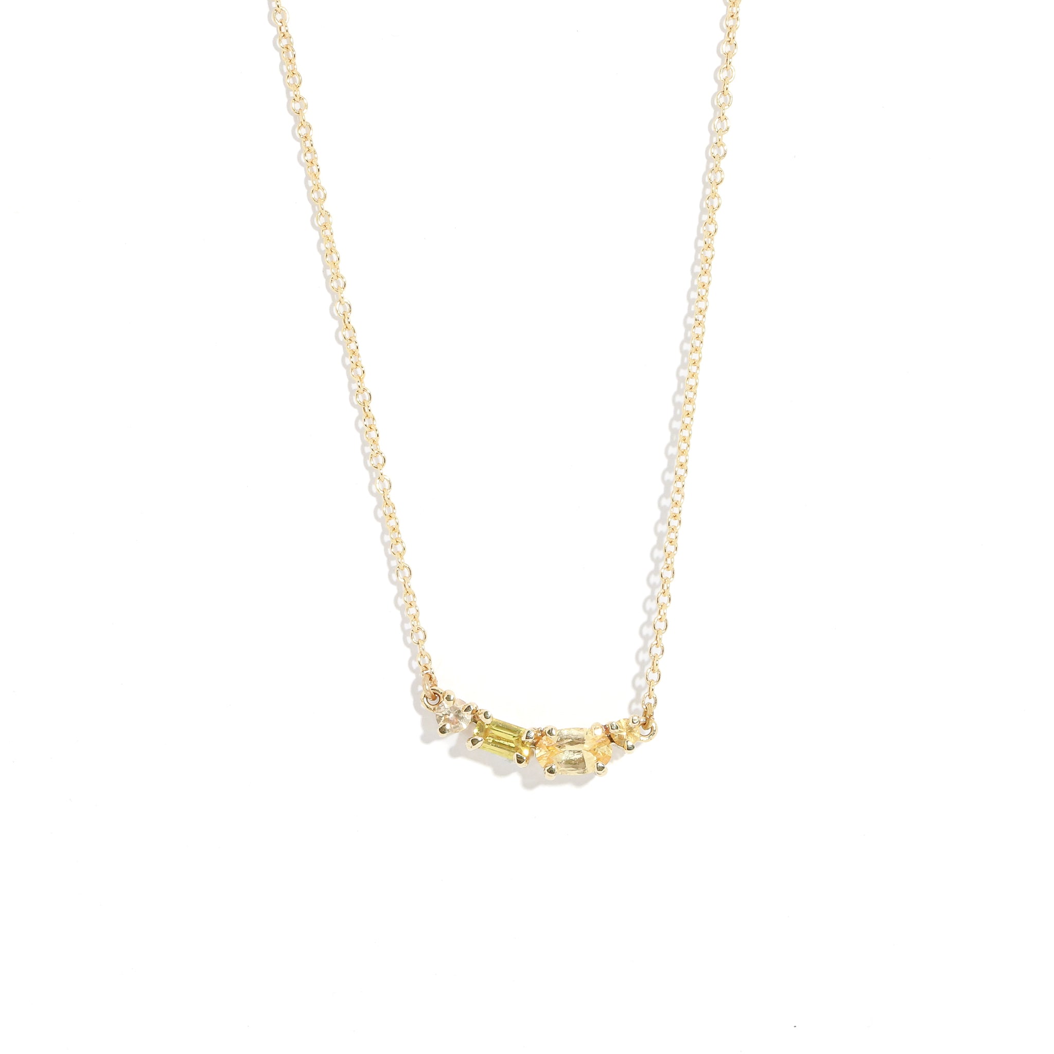Canary Sapphire Necklace
