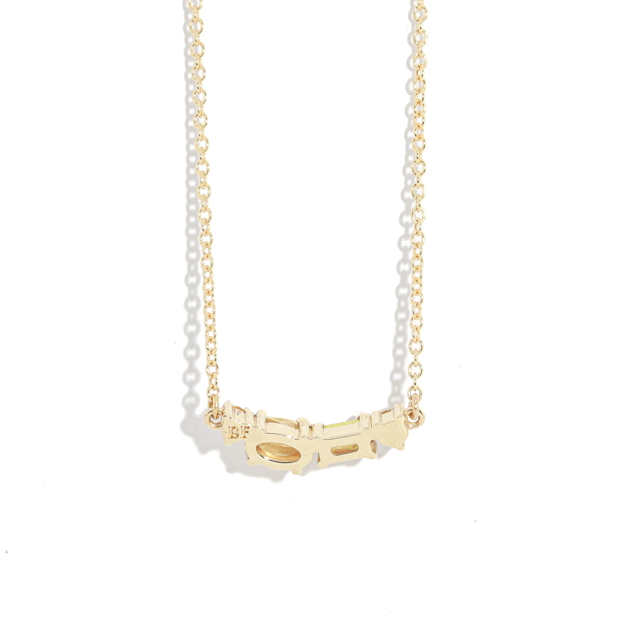Canary Sapphire Necklace