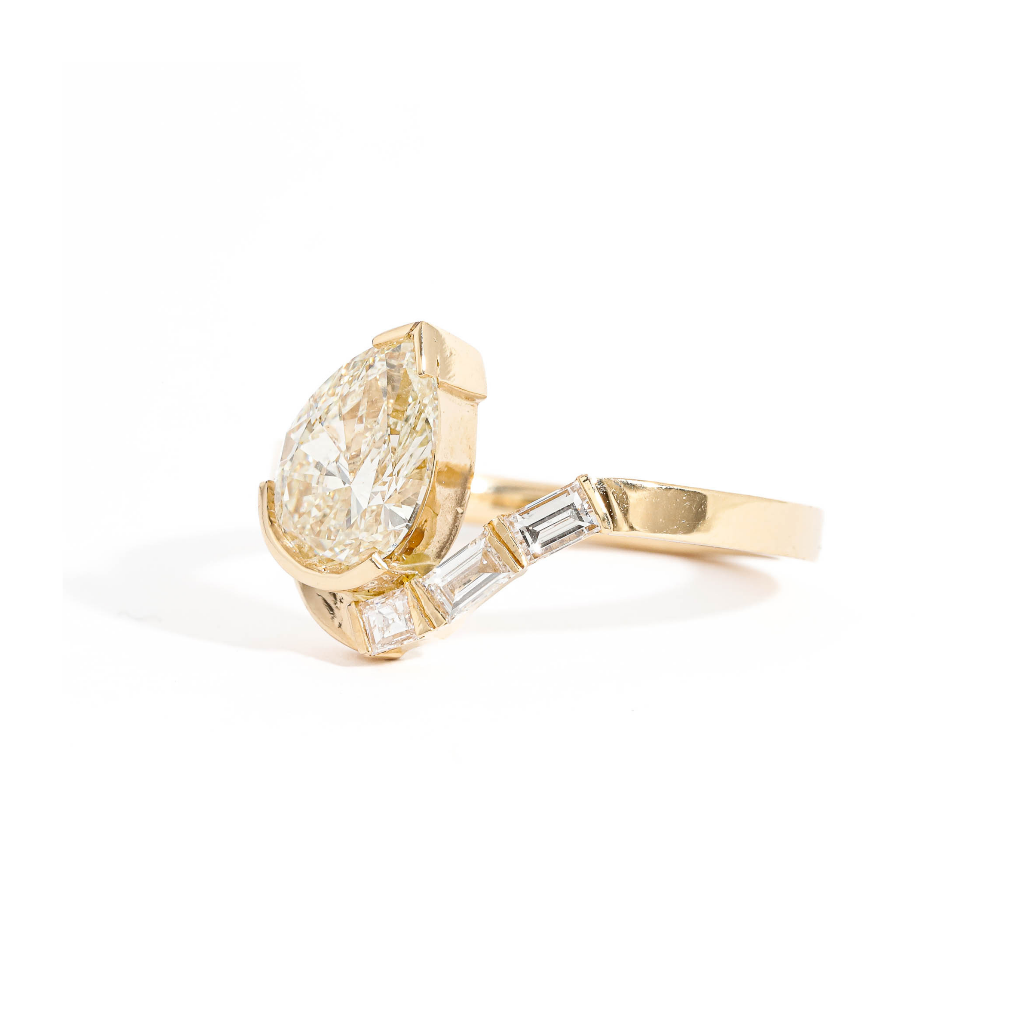 Skyward Diamond Ring