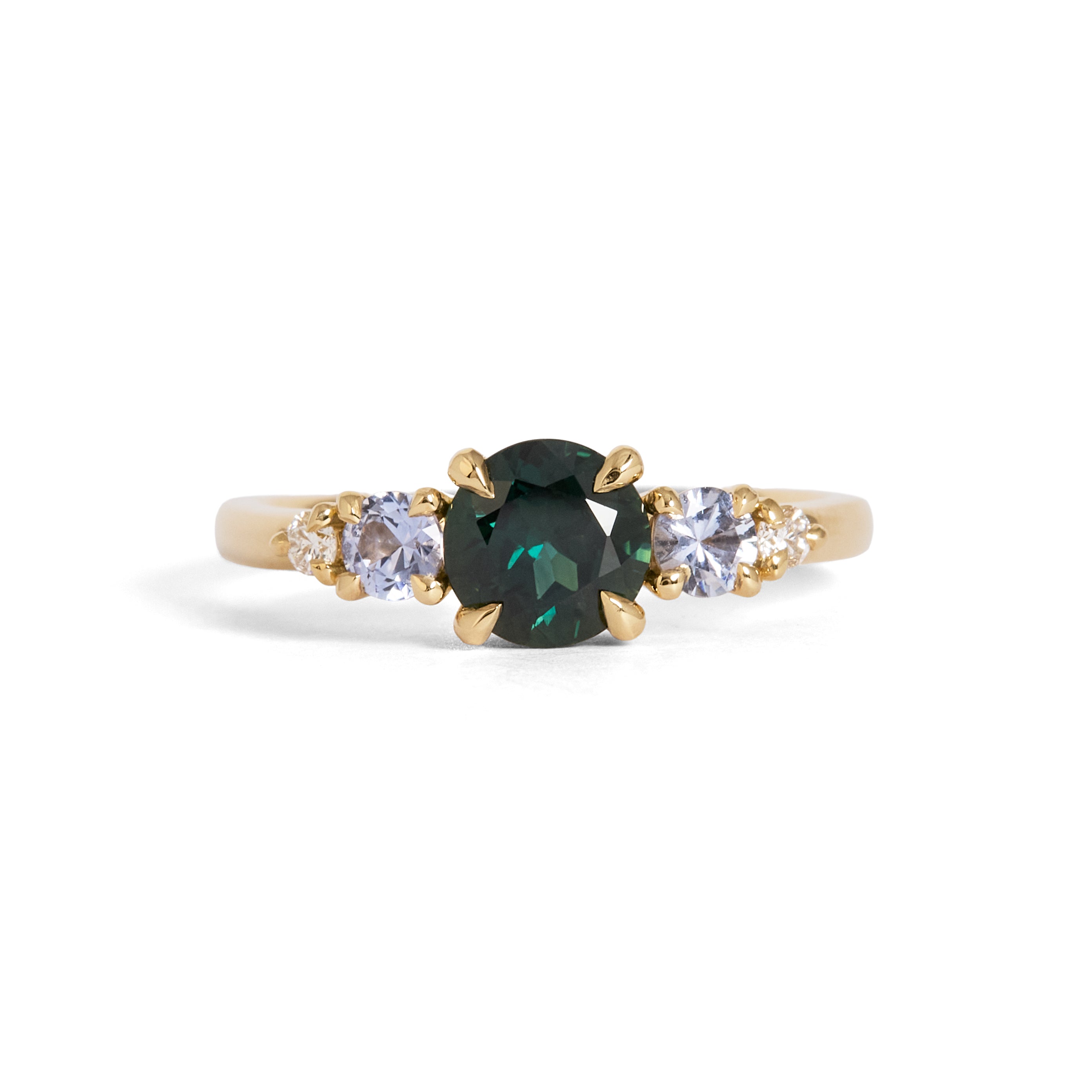 Elara Sapphire and Diamond Ring