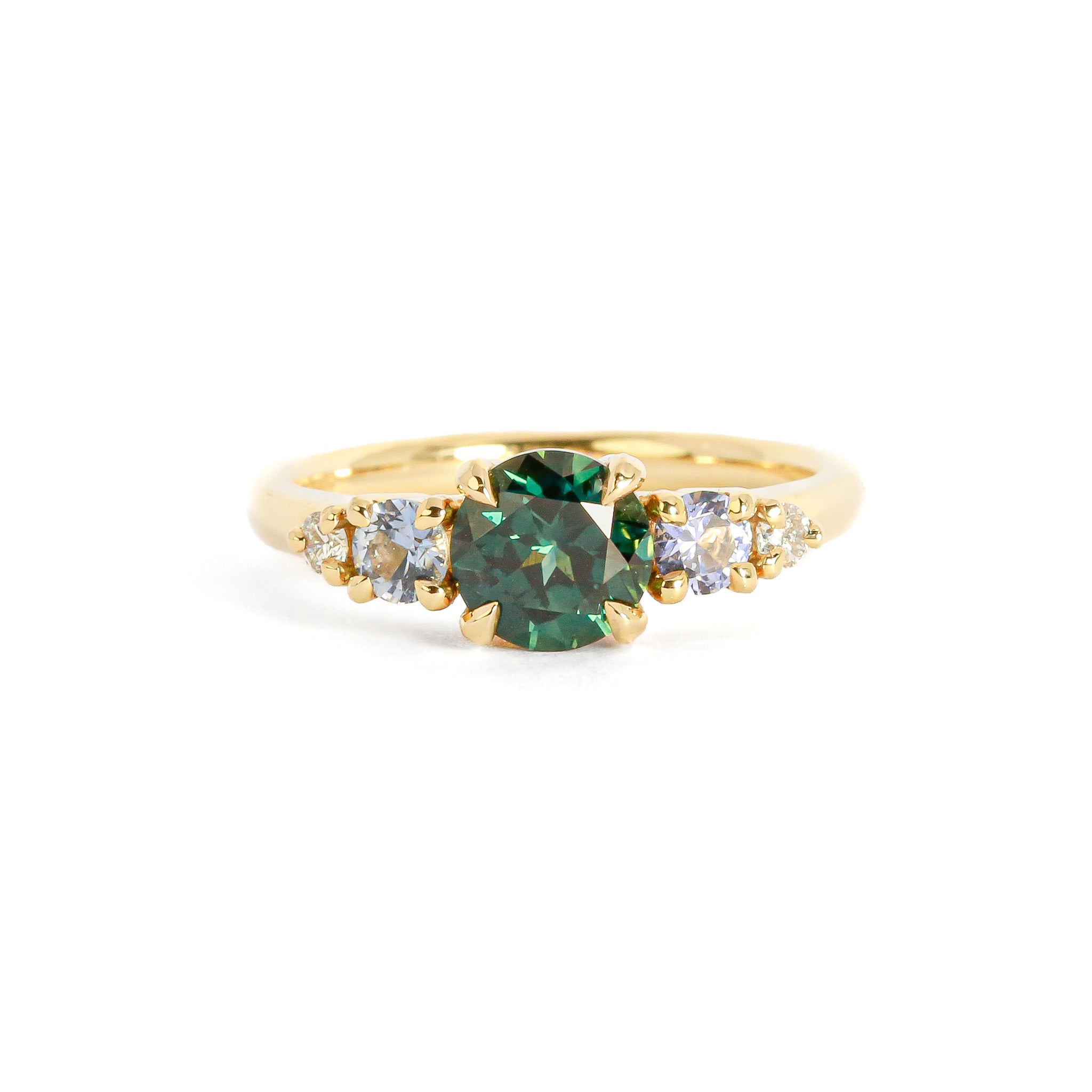 Elara Sapphire and Diamond Ring