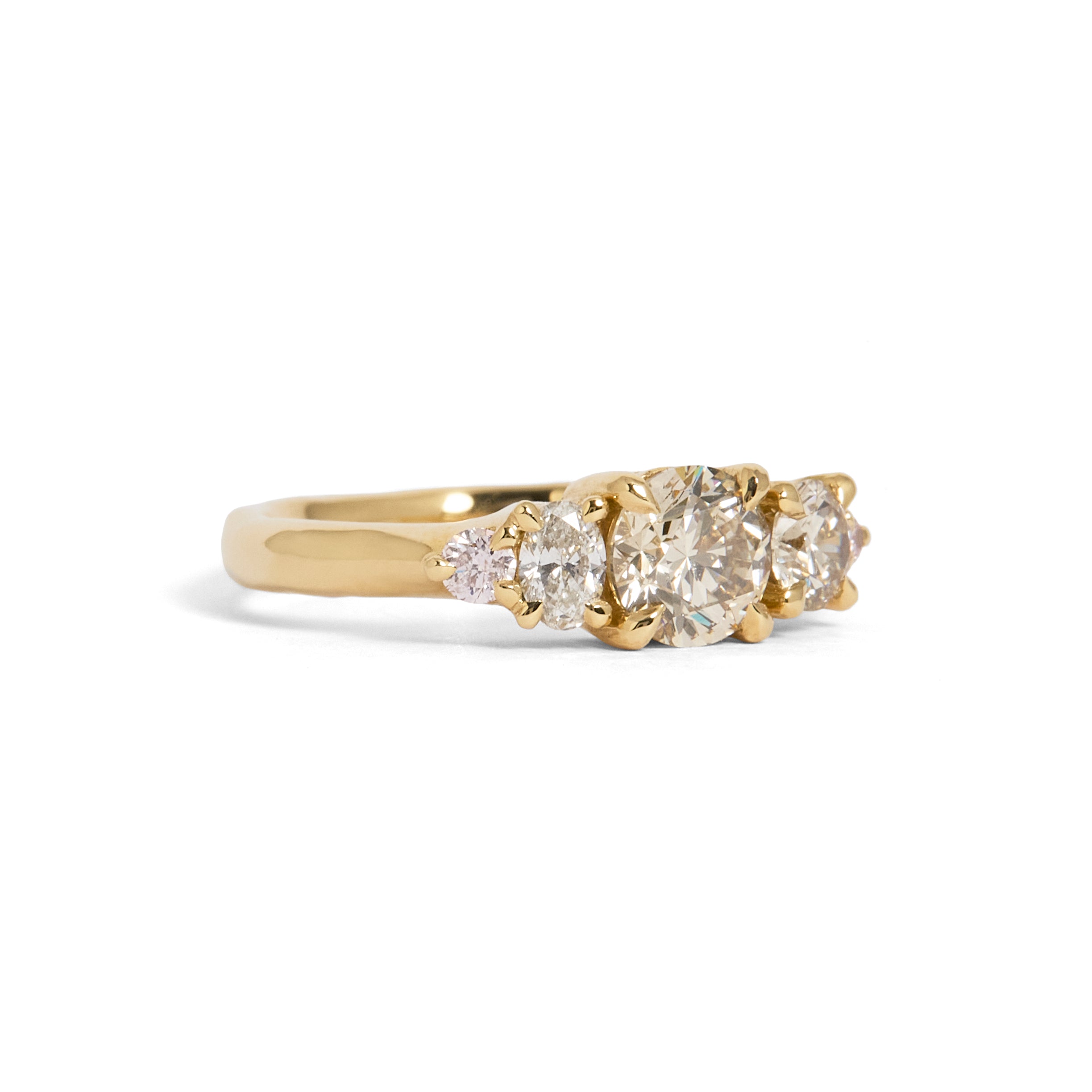Winter Sun Diamond Ring