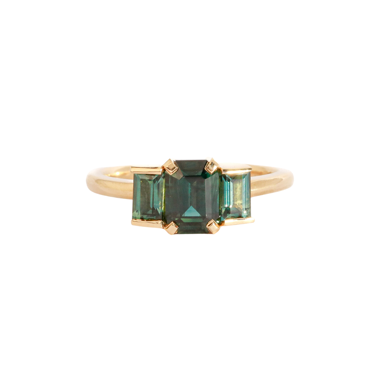Sapphire Trilogy Ring