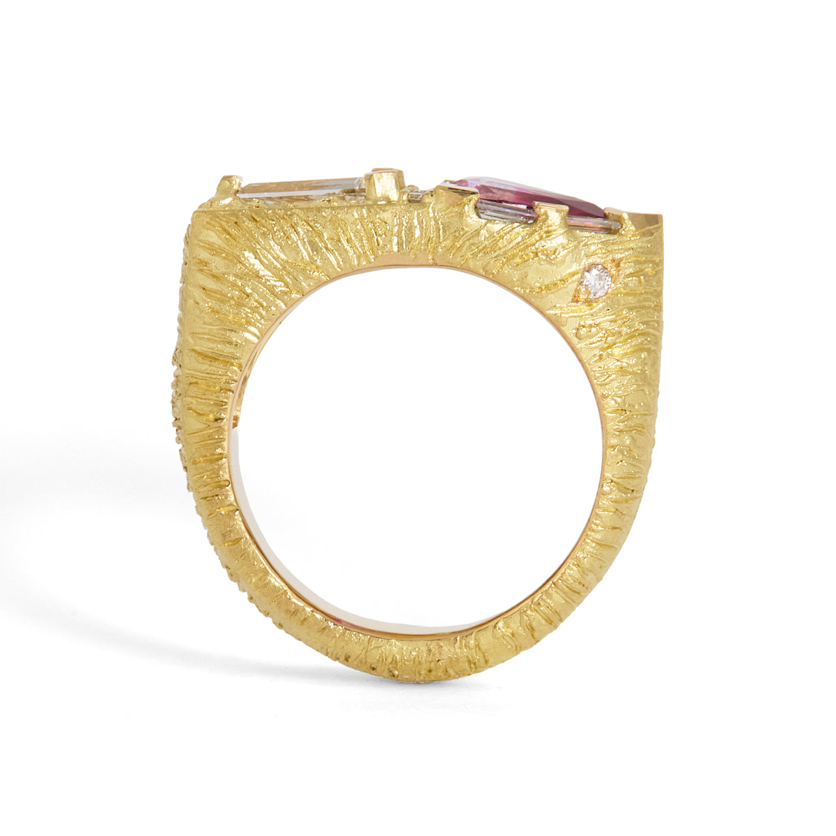 Spectra Bi-Colour Sapphire and Diamond Ring