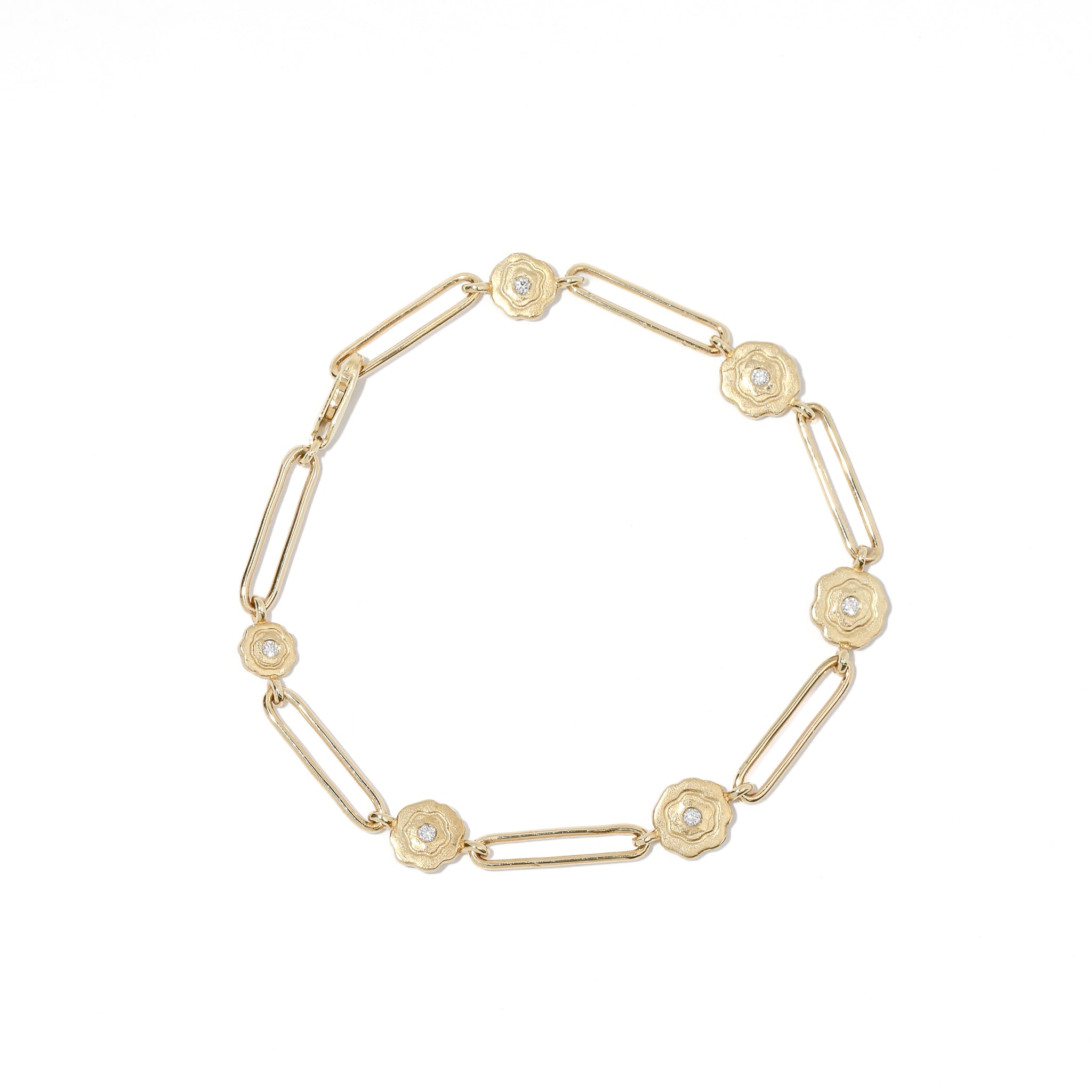 Diamond Bloom Bracelet