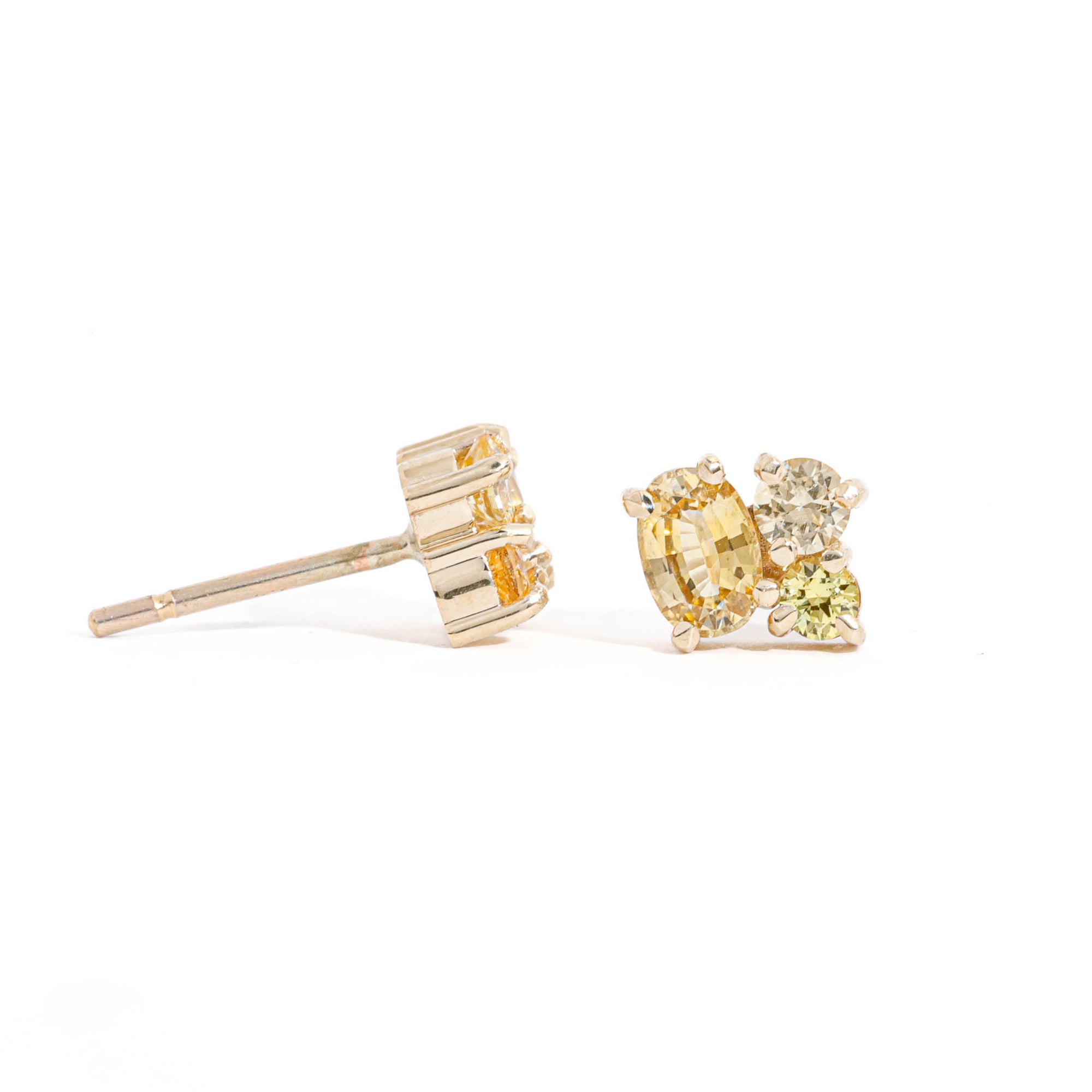 Luminescent Sapphire Earrings