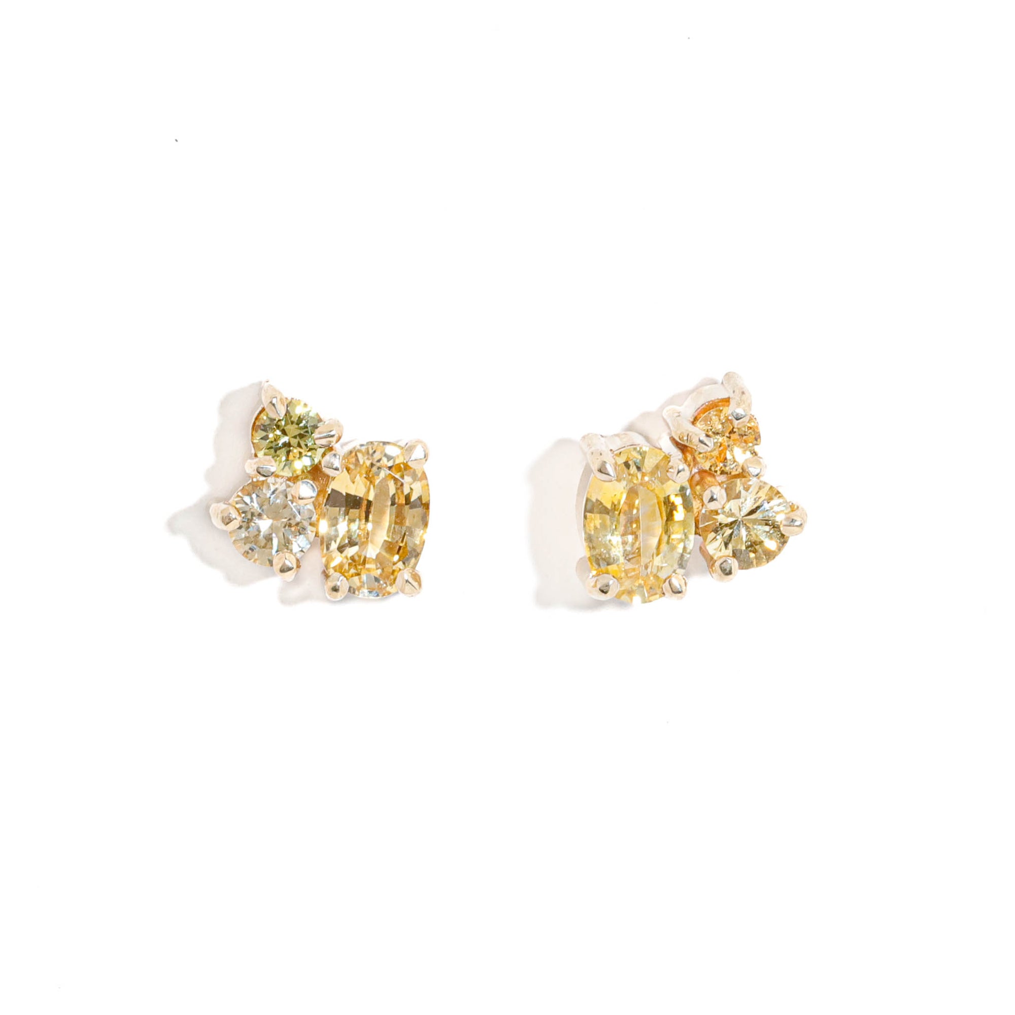Luminescent Sapphire Earrings