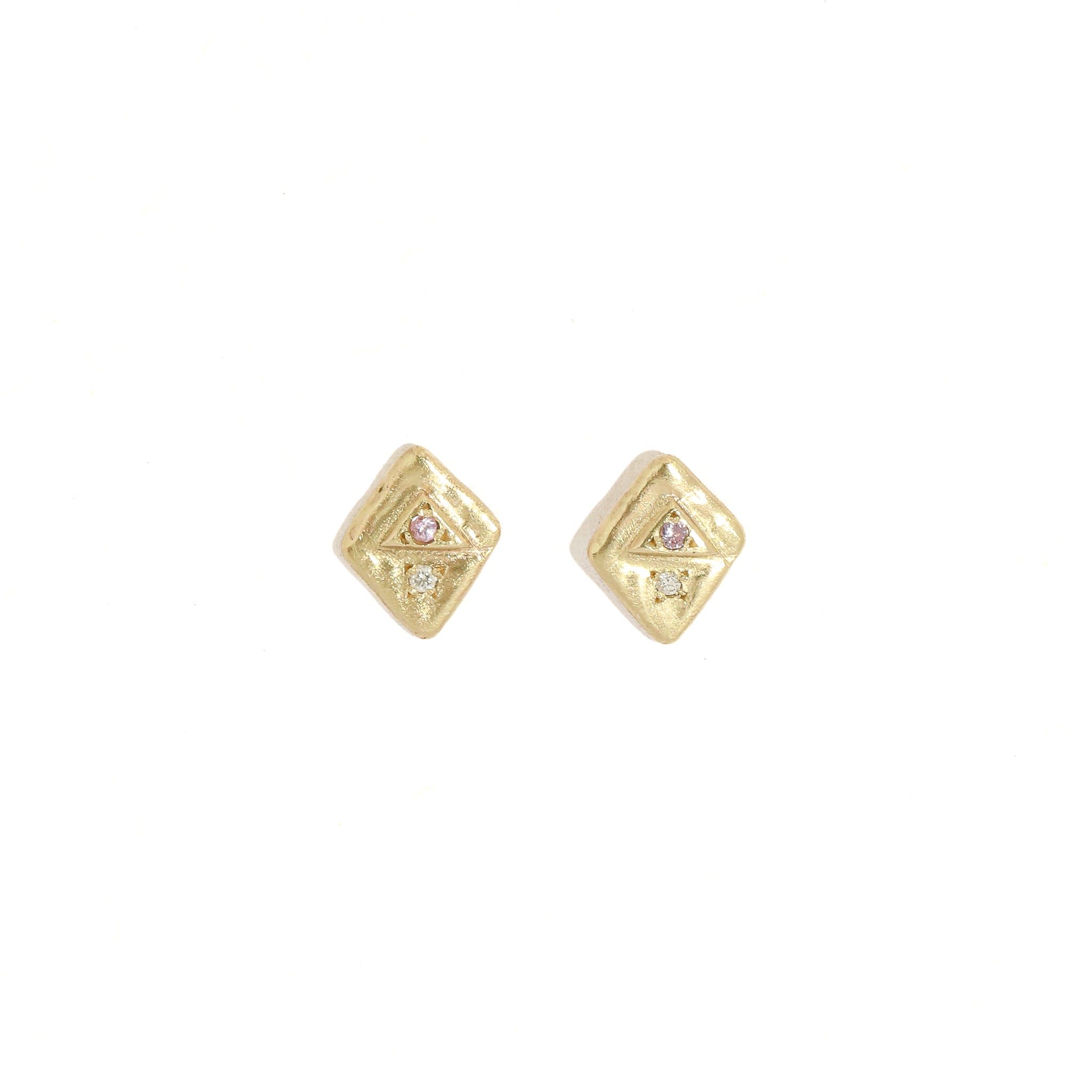 Portal Pink Sapphire Earrings