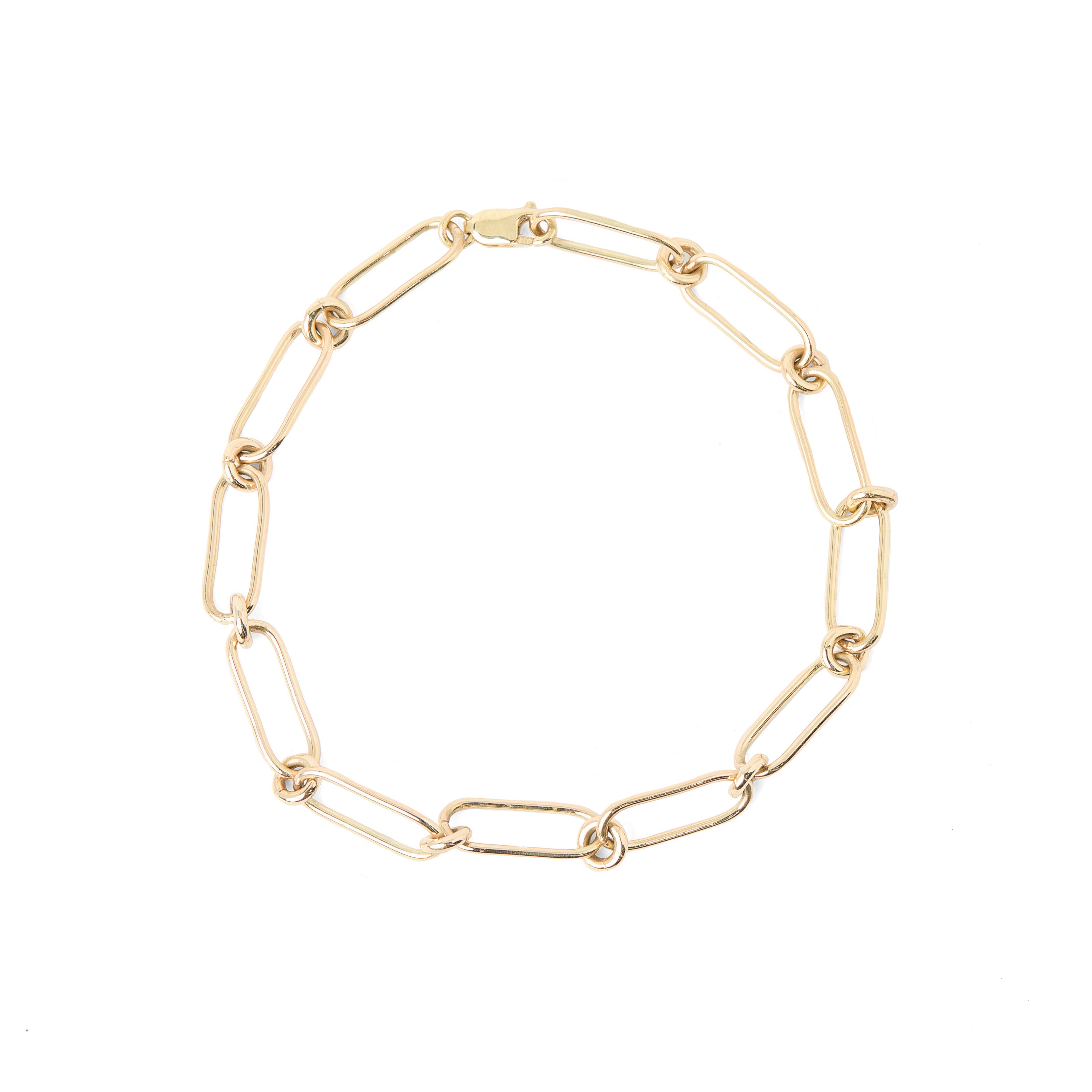 gold chain bracelet